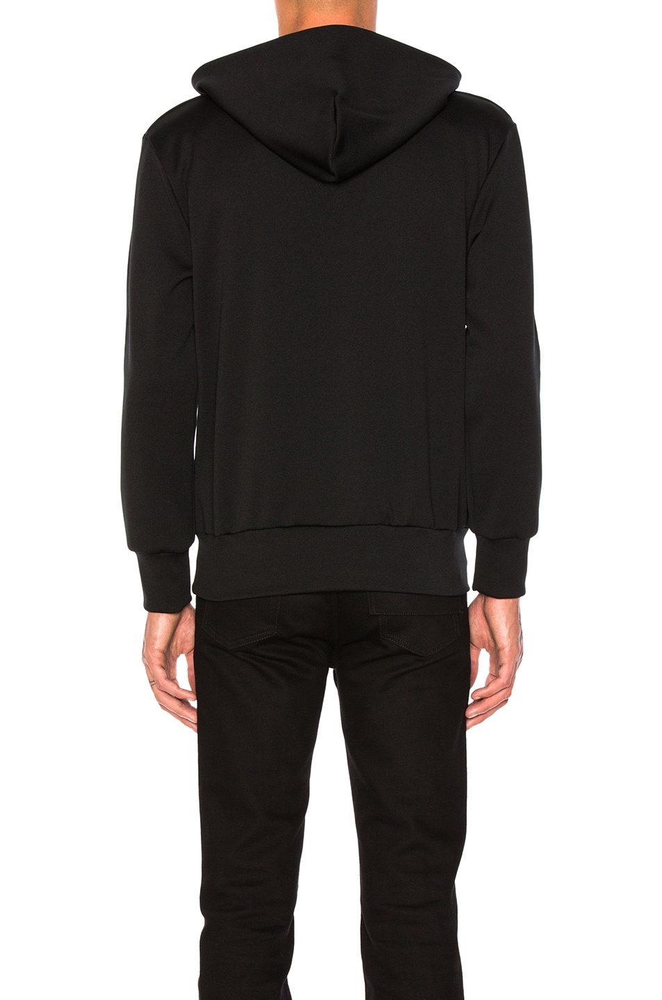 Red Emblem Poly Hoodie - 3