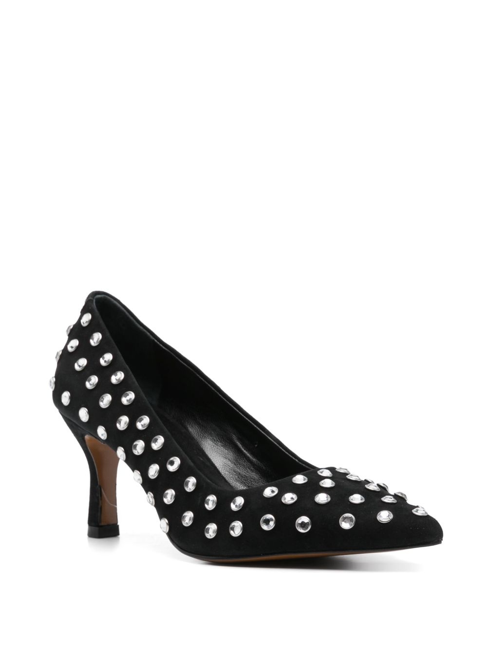70mm rhinestoned pumps - 2