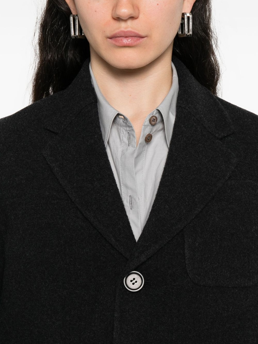 patch-pocket three-button jacket - 5