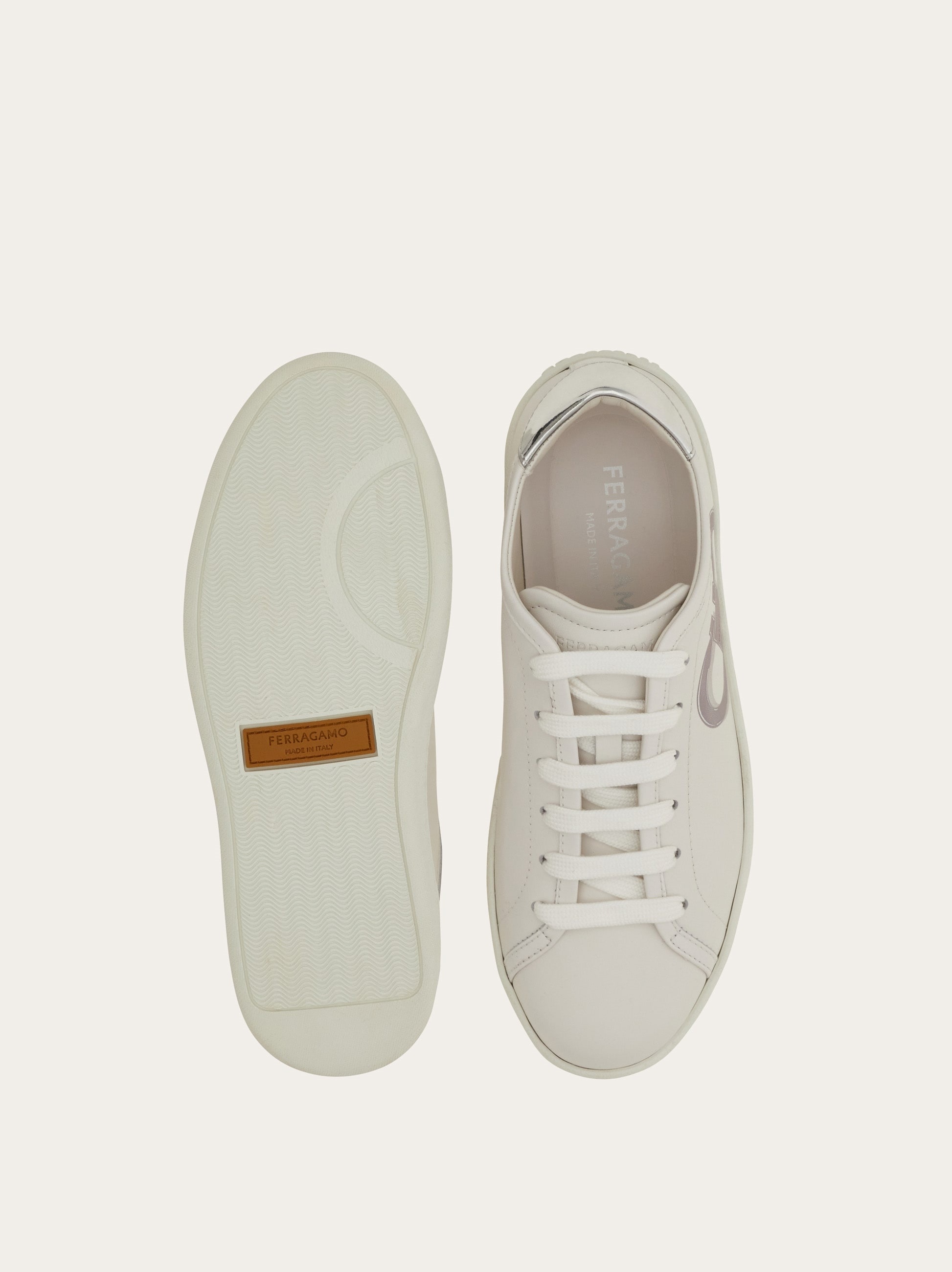 FERRAGAMO Double Gancini sneaker | REVERSIBLE