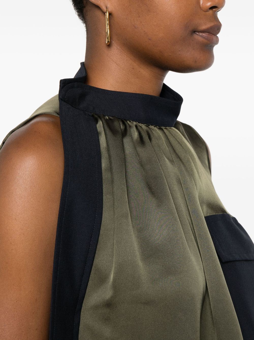 pocket ruffled top - 5