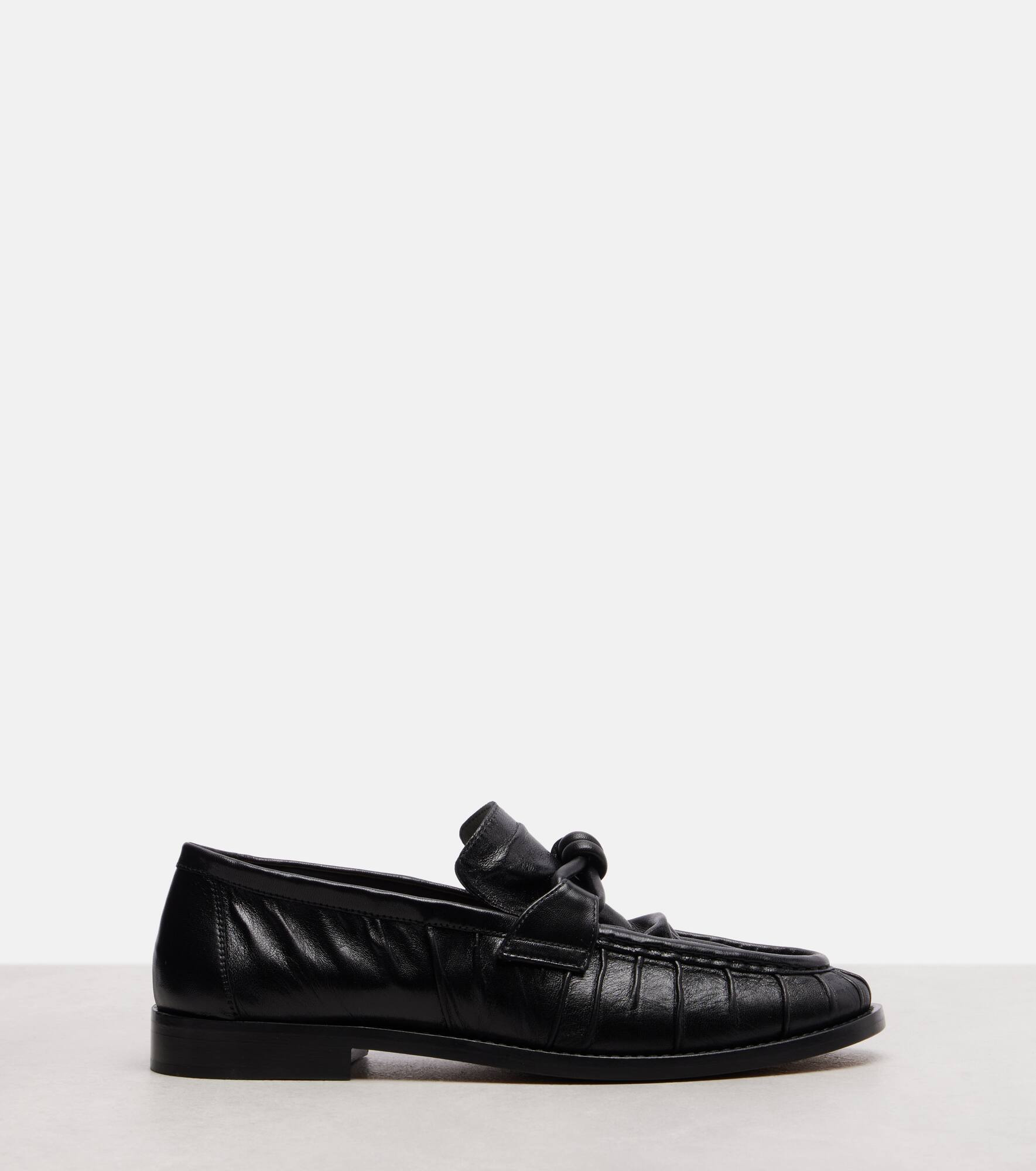 Astaire Knot leather loafers - 4