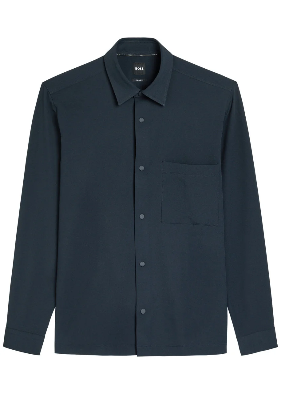 Boss Woven Overshirt - 1