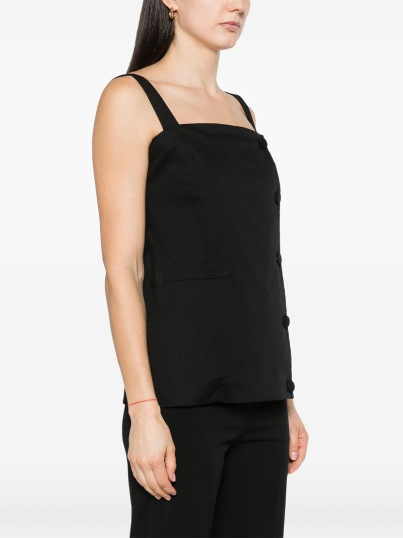 square-neck buttoned blouse 3