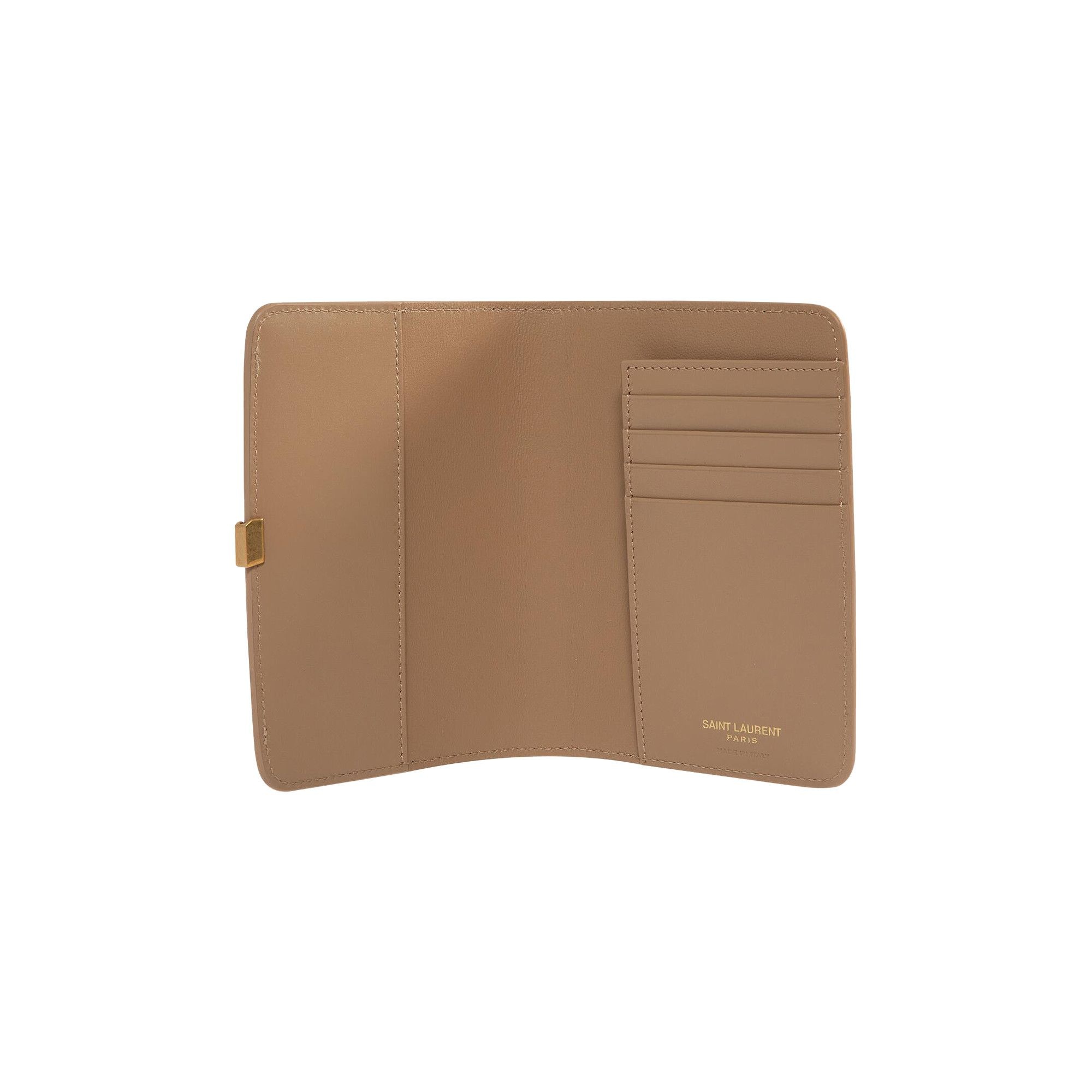 Saint Laurent Passport Case 'Dark Toffee' - 3