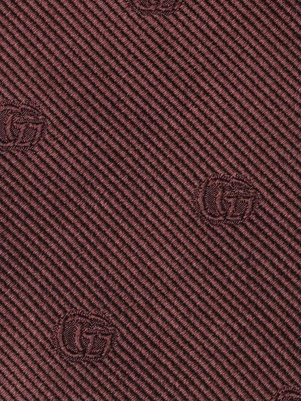 Double G jacquard tie - 2