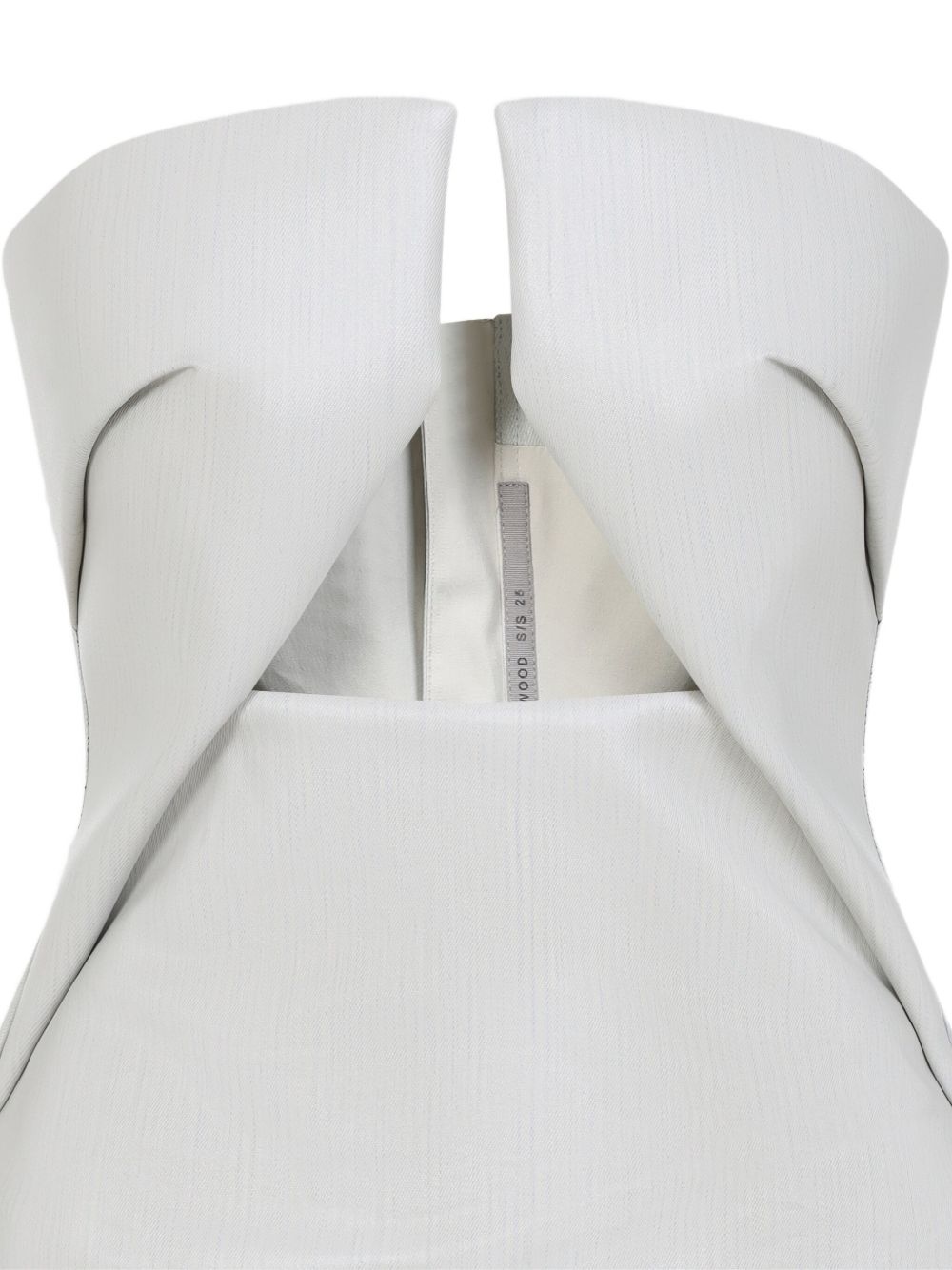 cut-out mini dress - 3