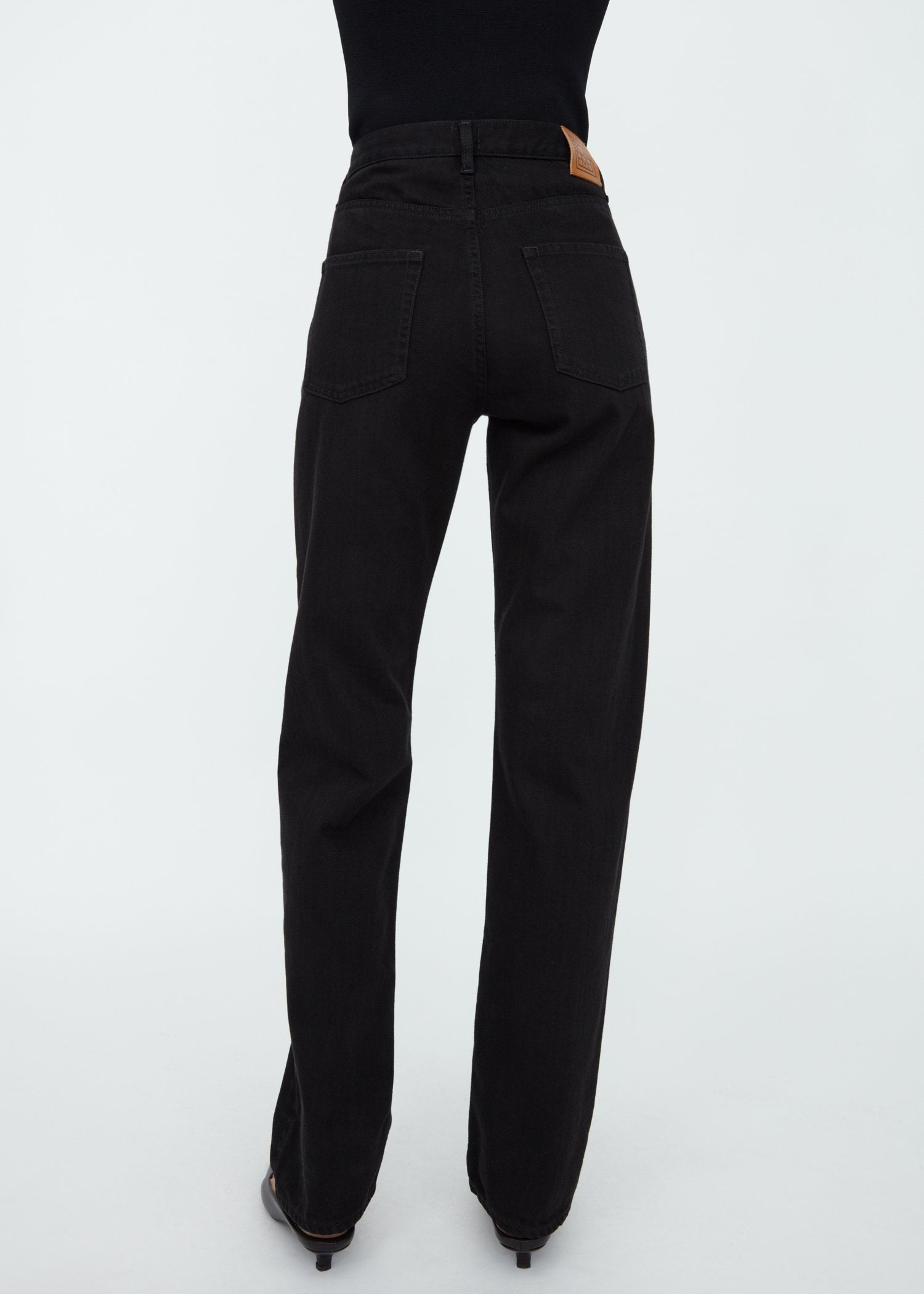 Loose fit denim black - 4