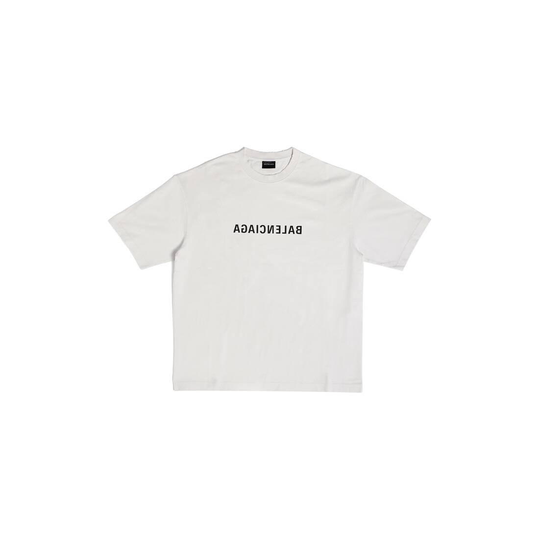 Mirror Balenciaga T-shirt Medium Fit in Light Beige - 1