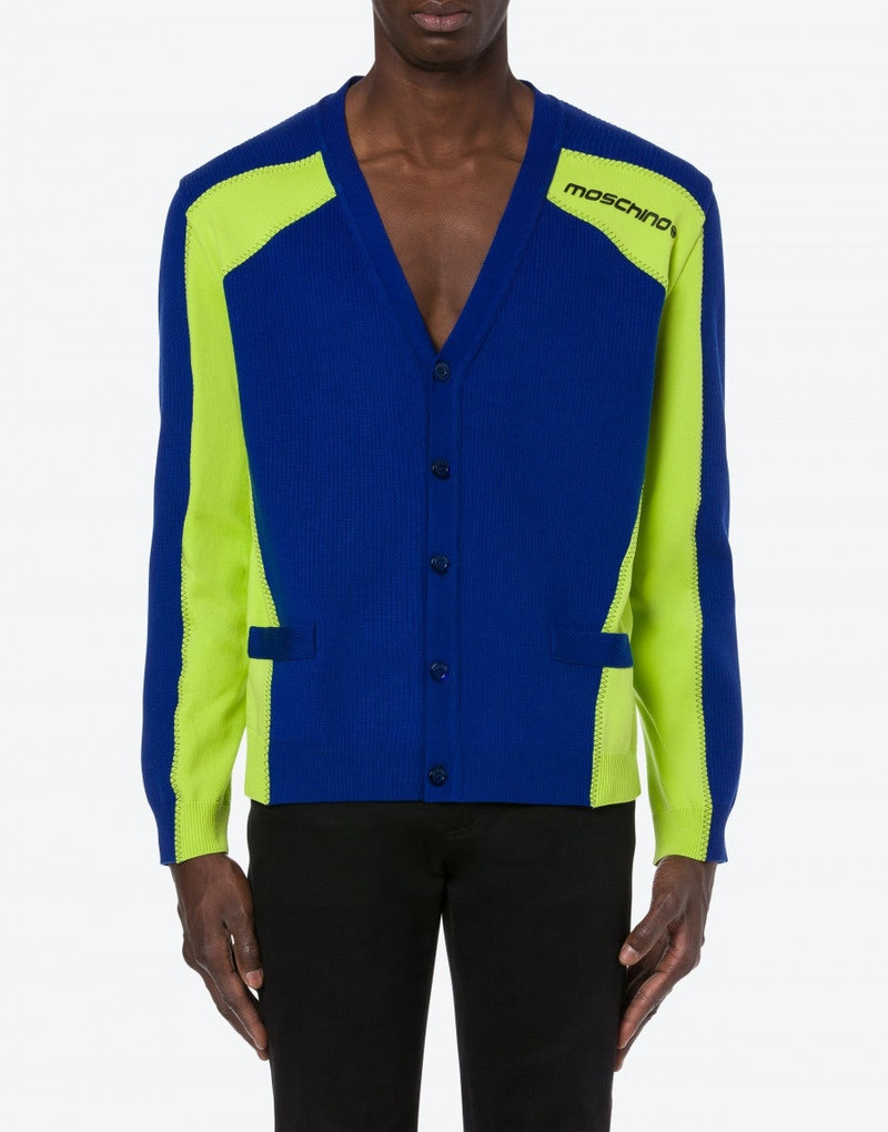 Moschino MOSCHINO ™ COMPACT-HIGH WOOL CARDIGAN outlook