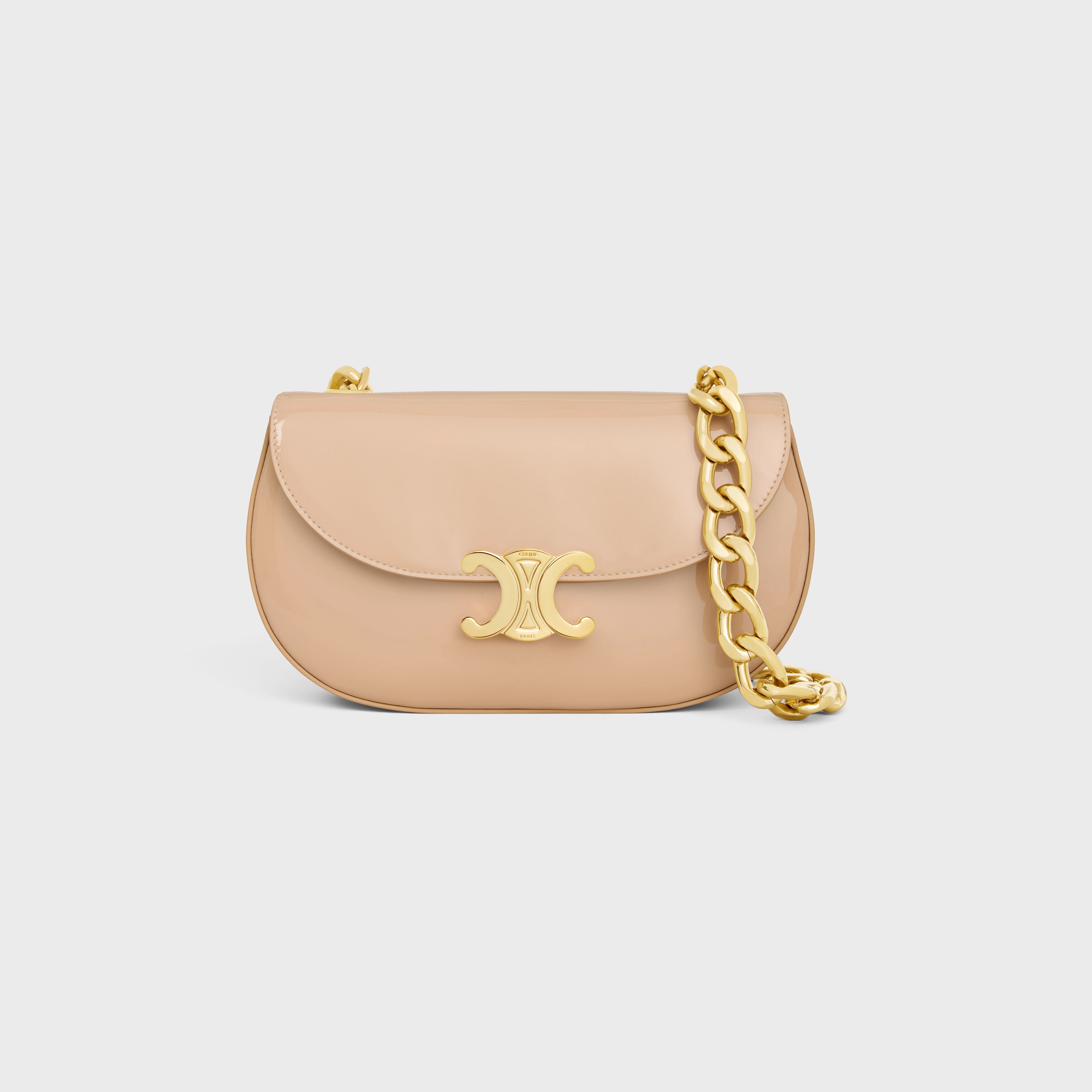 Chain Besace Talulah in PATENT CALFSKIN - 1