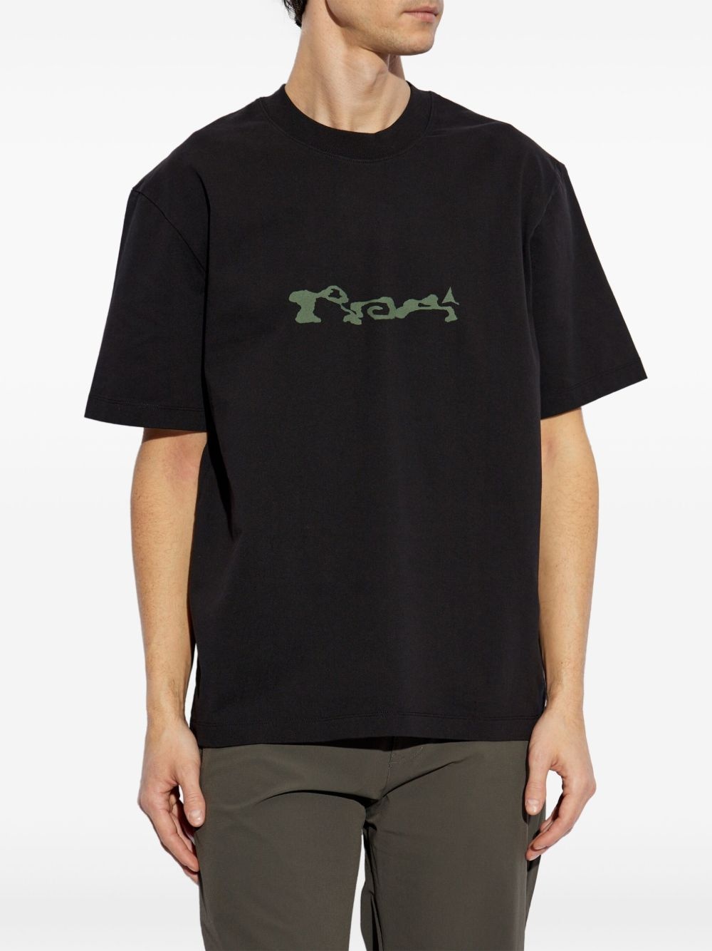 logo-print T-shirt - 3