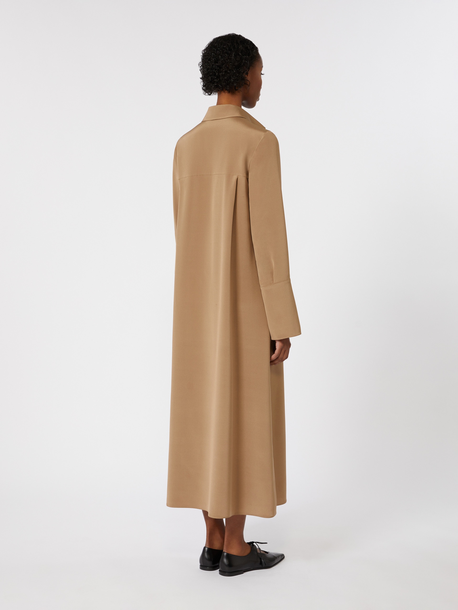 OSSOLA Silk crêpe de Chine dress - 4