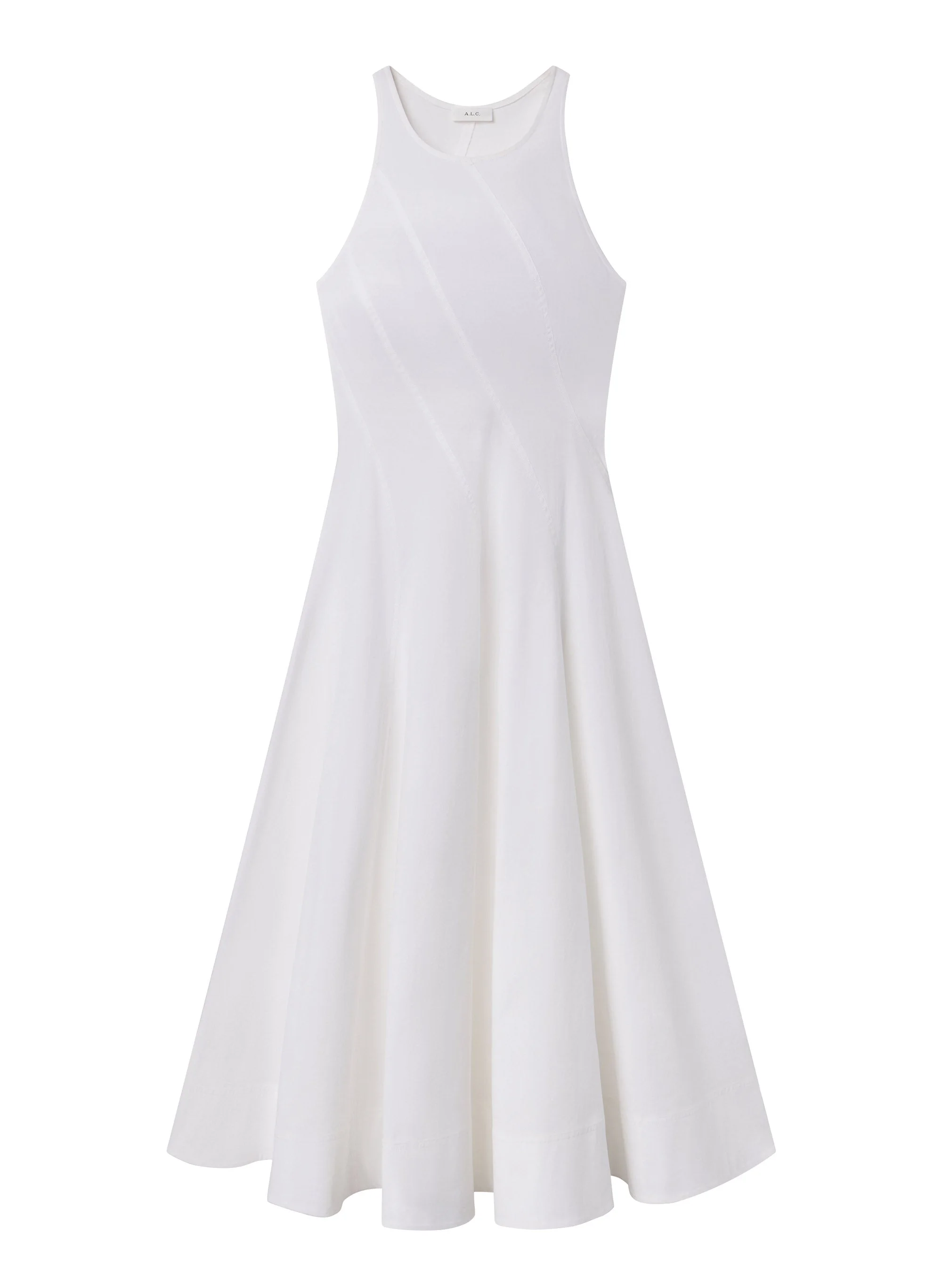Gemma Stretch Cotton Midi Dress - 1