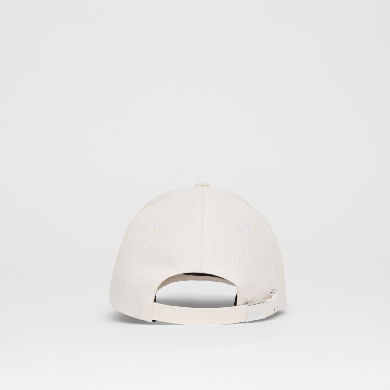 Monogram Motif Cotton Linen Canvas Baseball Cap - 7