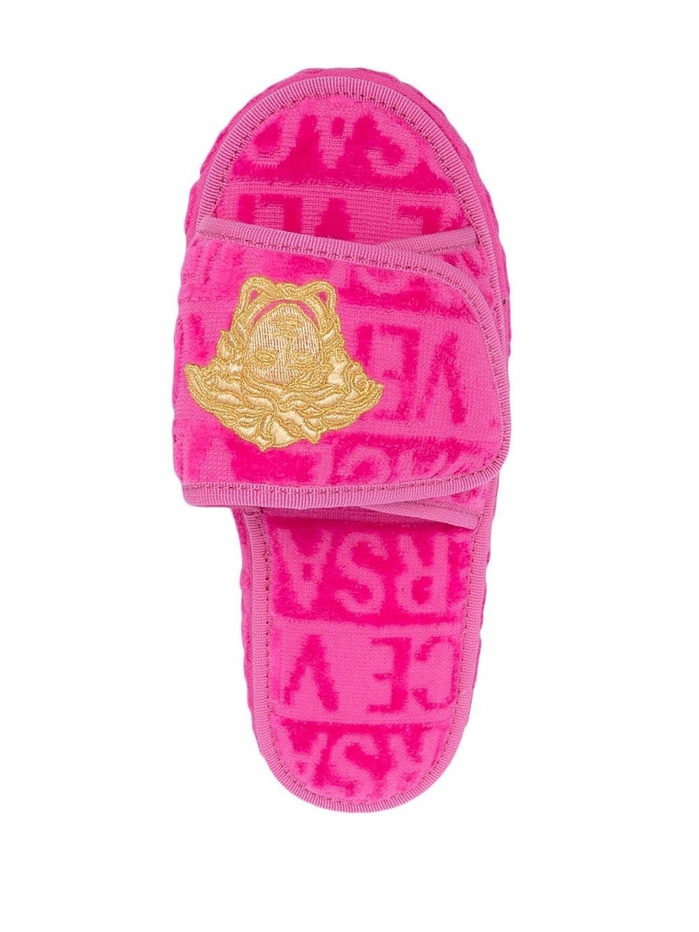 logo-print open-toe slides - 4