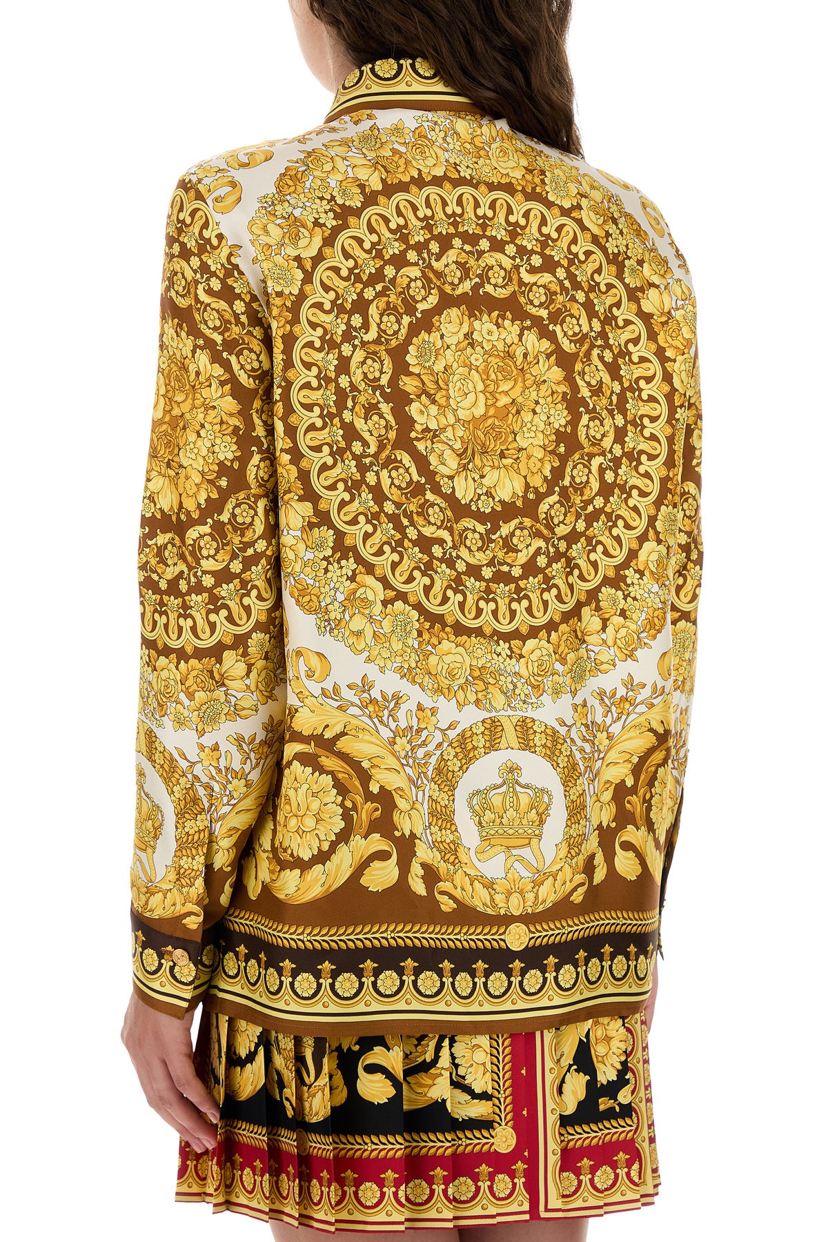 Printed silk shirt - 4