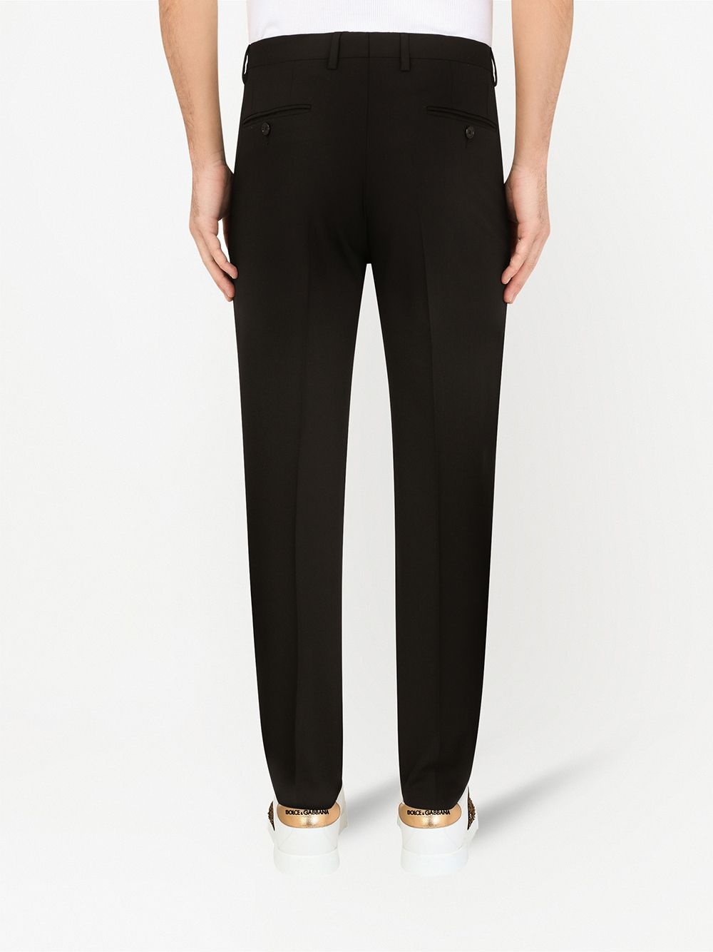 slim-fit tailored trousers - 4