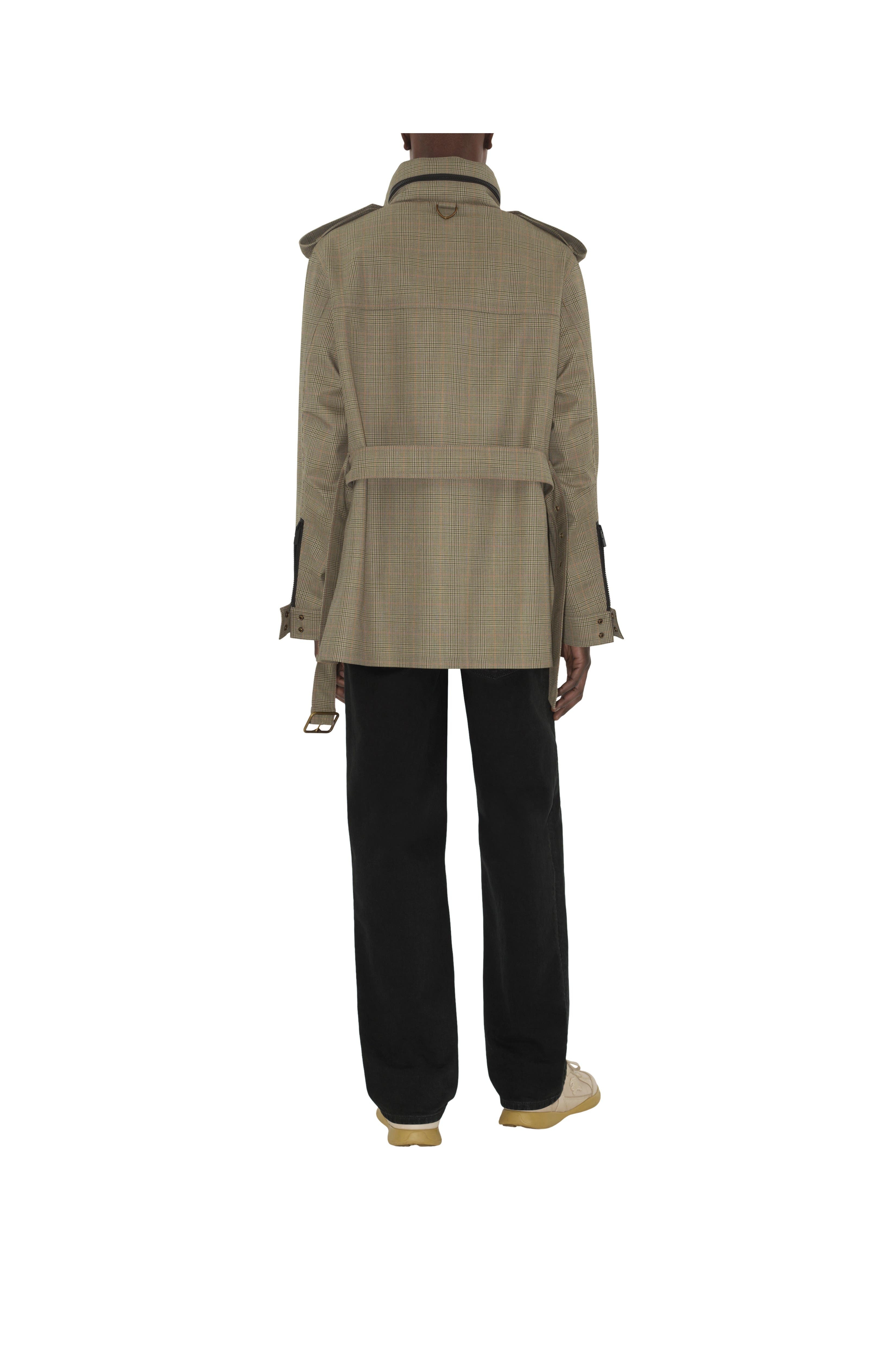 burberry Bonded Wool Field Jacket in Loch/bliss at Nordstrom - 5