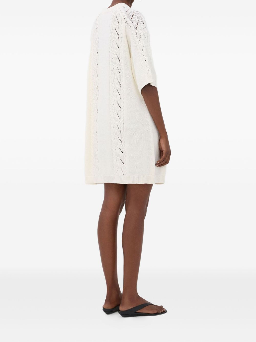 Arman cable-knit mini dress - 4