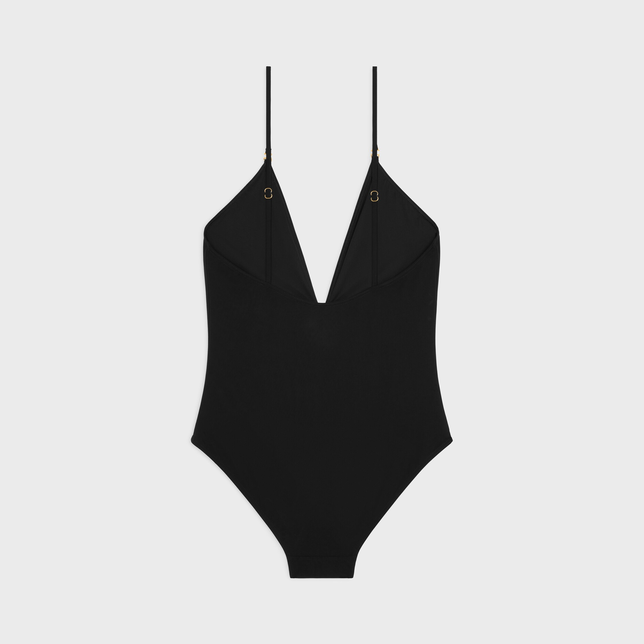 gathered swimsuit in matte jersey - 2