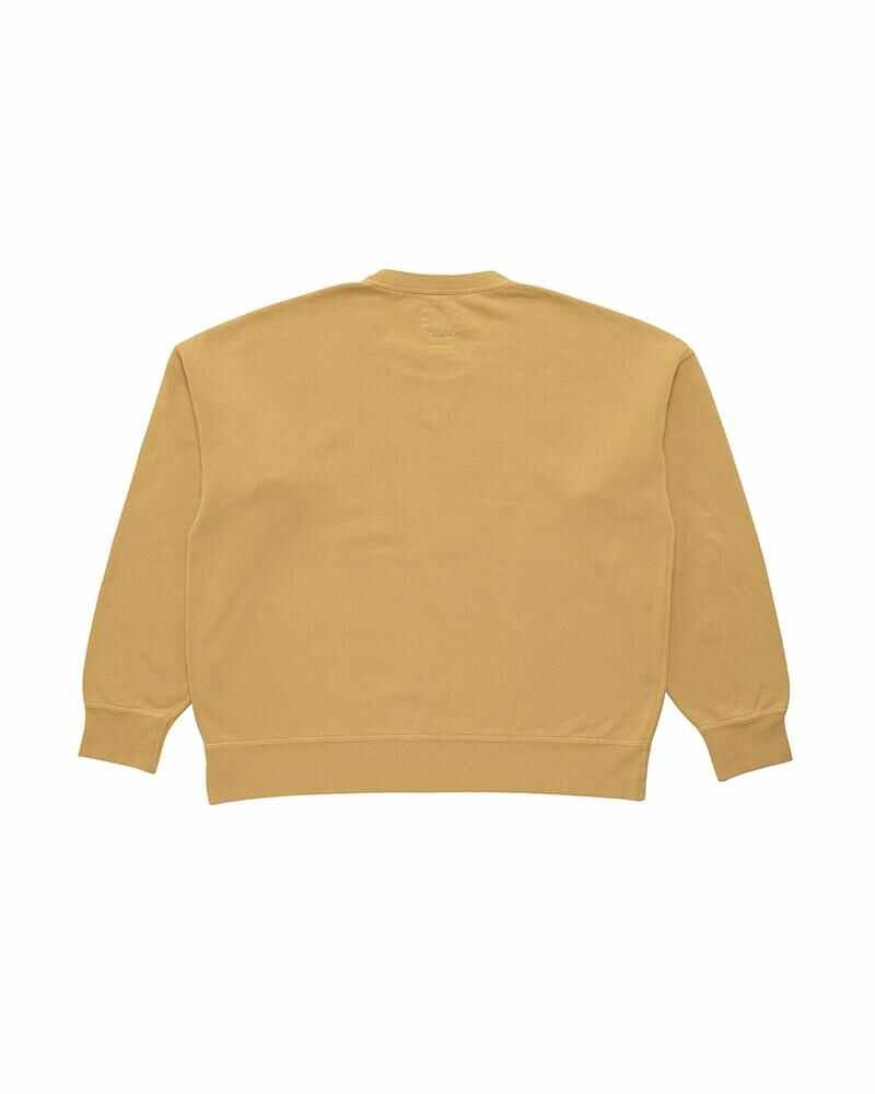 JUMBO SB SWEAT L/S DMGD (U.D.) MUSTARD - 2