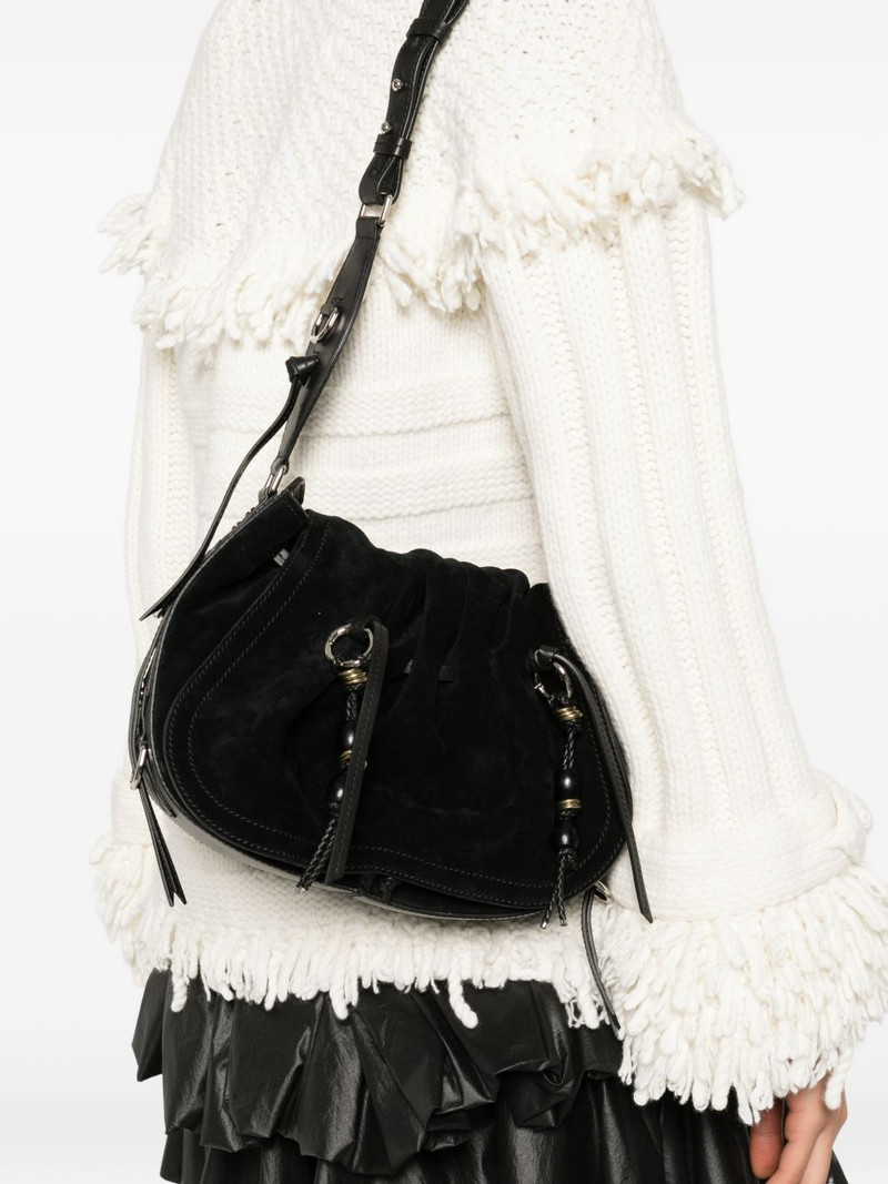Isabel Marant Bolton suede shoulder bag outlook