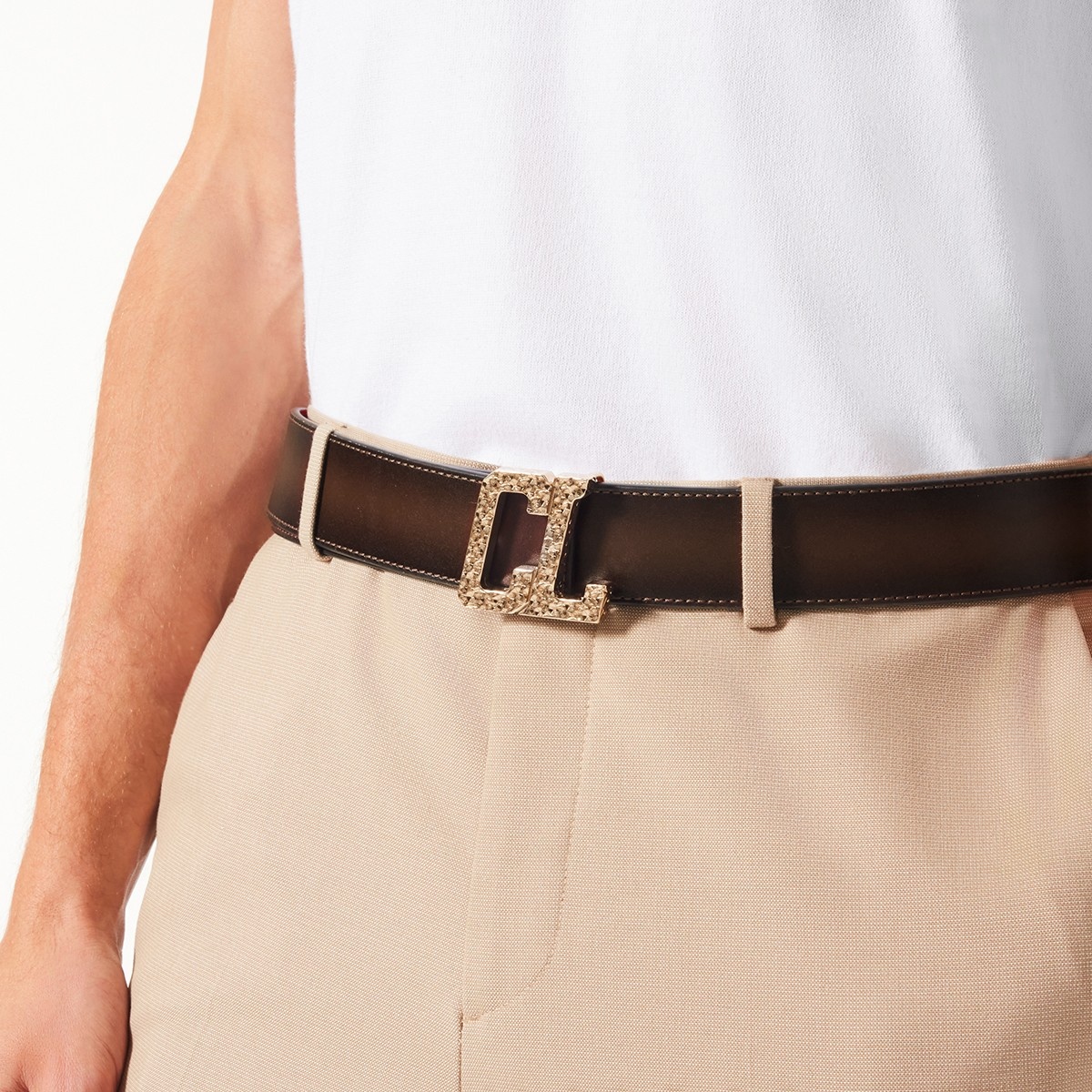Happy Rui CL Logo belt buckle - 3
