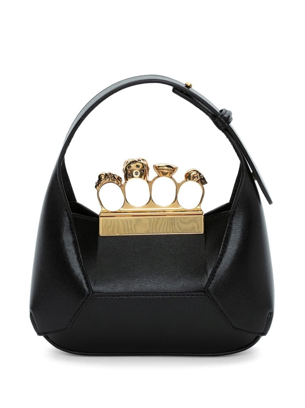 Jewelled Hobo leather mini bag - 2