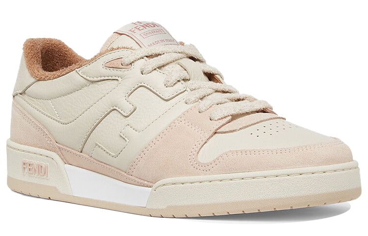 FENDI Match Low Top Suede 'Pink Beige' 7E1493AHH2F1FHT - 3