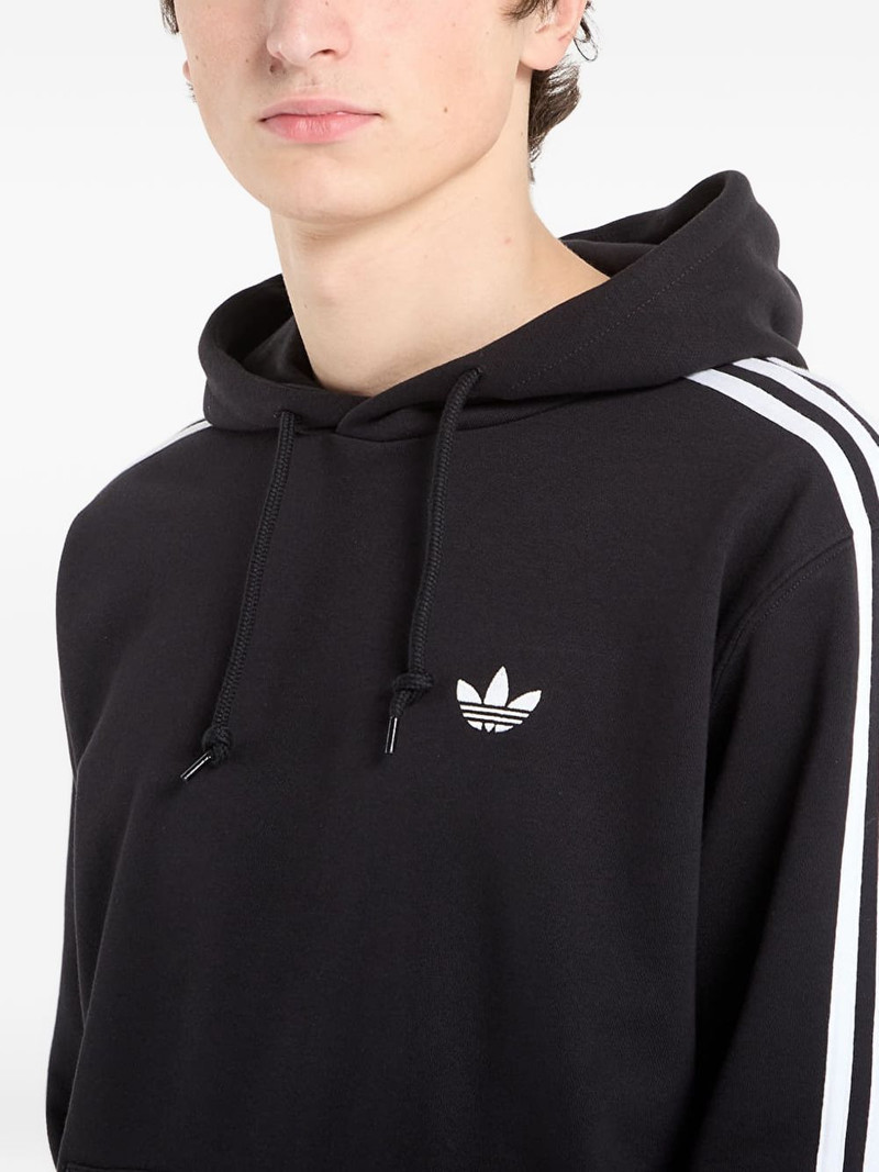 logo-embroidered hoodie 4