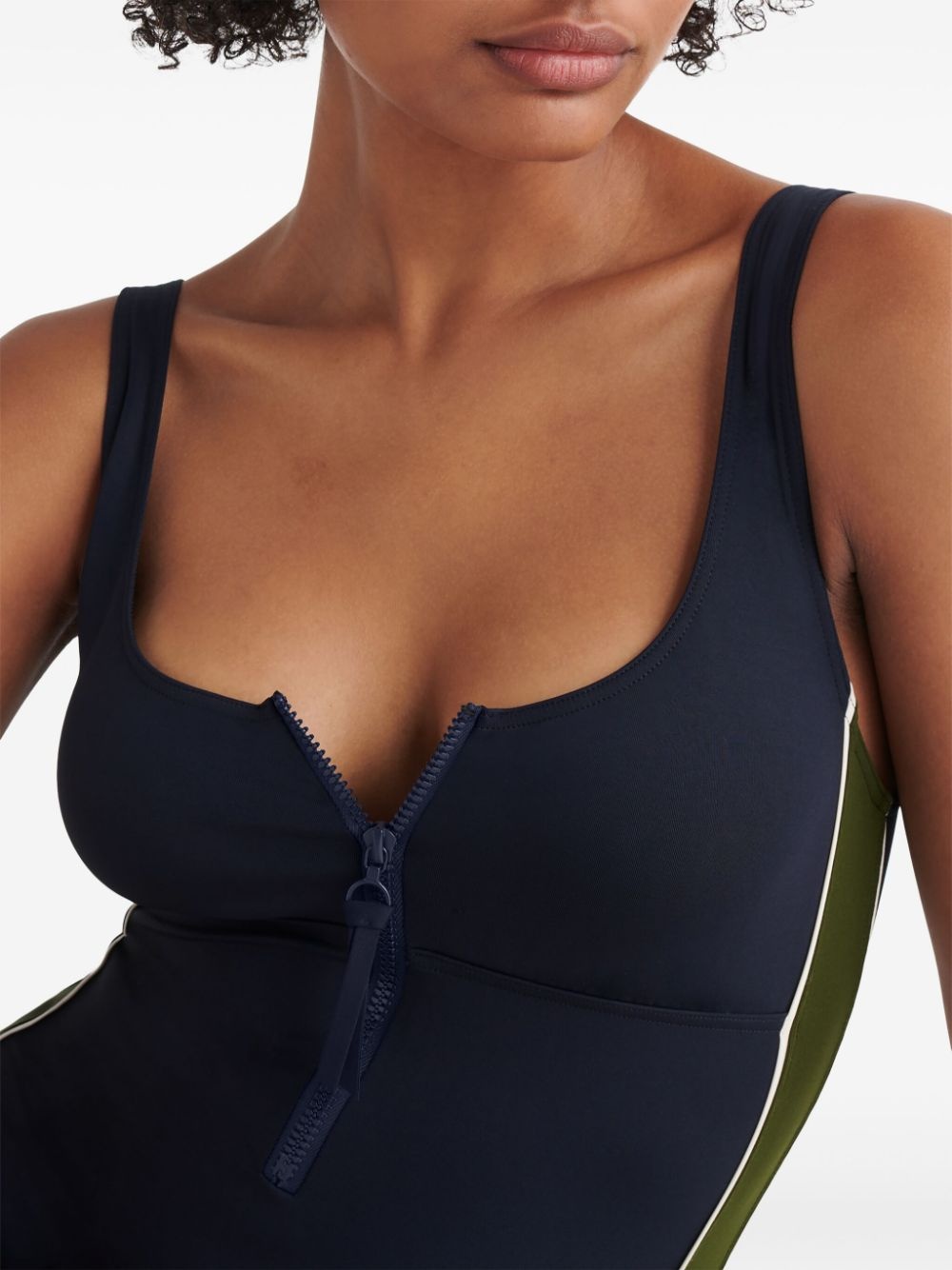 Tribune square-neck swimsuit - 6