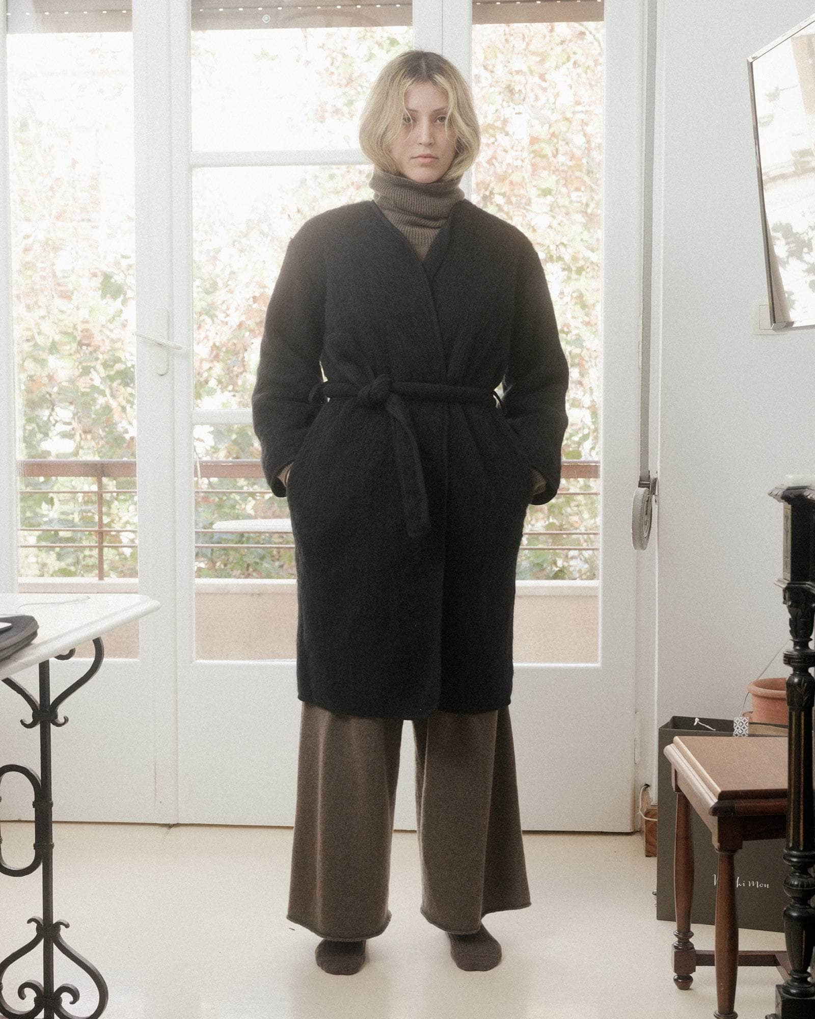 Capas Coat - Brushed Wool - 2