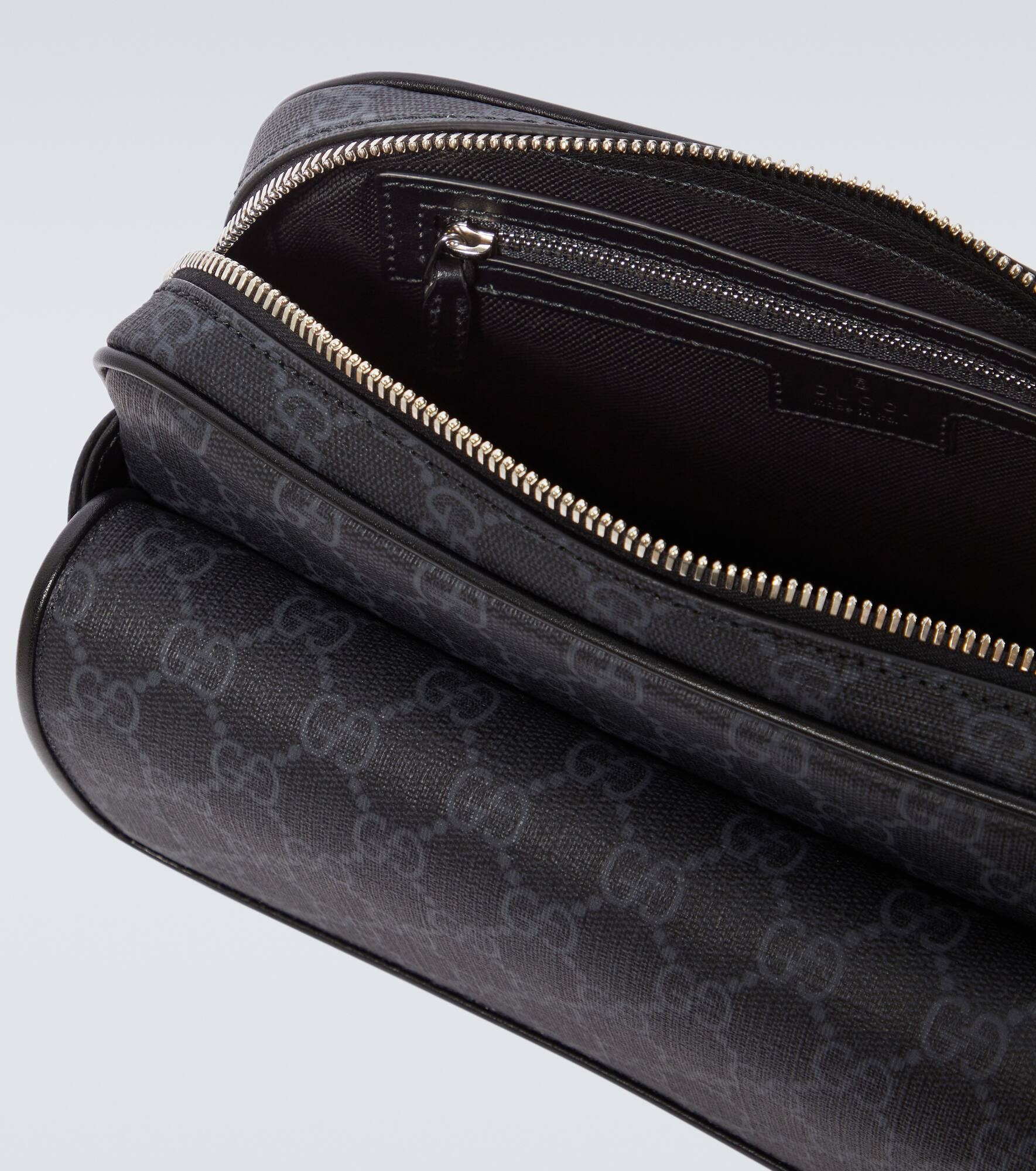 GG Supreme Small faux leather crossbody bag - 4