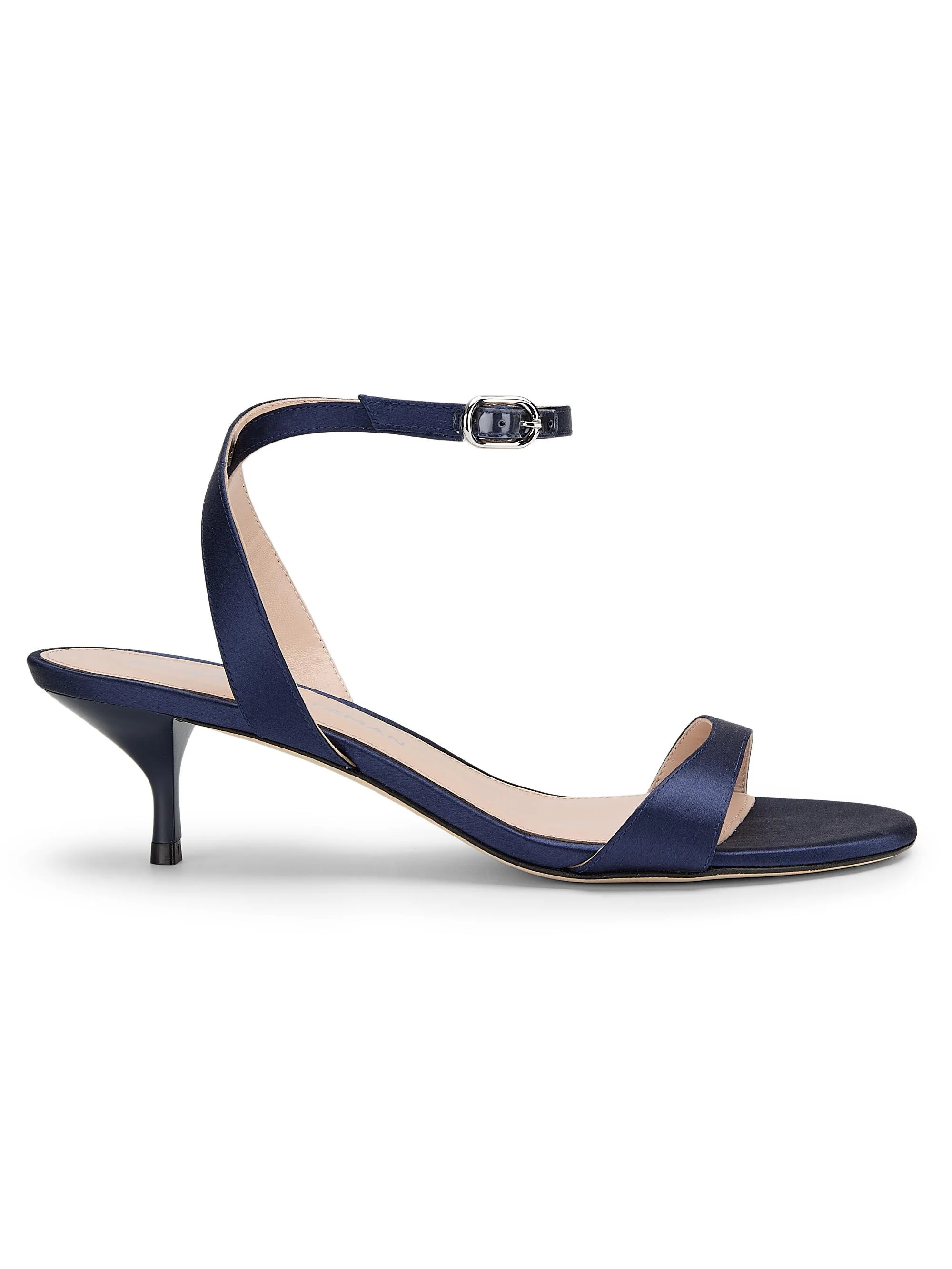 Women's Kellie 50MM Satin Sandals - River Blue - 1