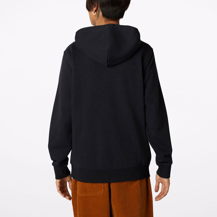 Converse Embroidered Star Chevron French Terry Pullover Hoodie 'Black' 10020343-A01 - 5