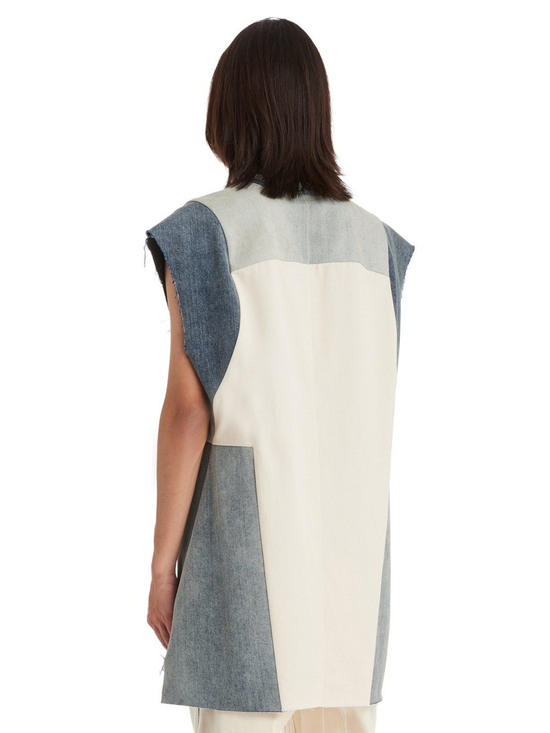 V-neck patchwork vest 3