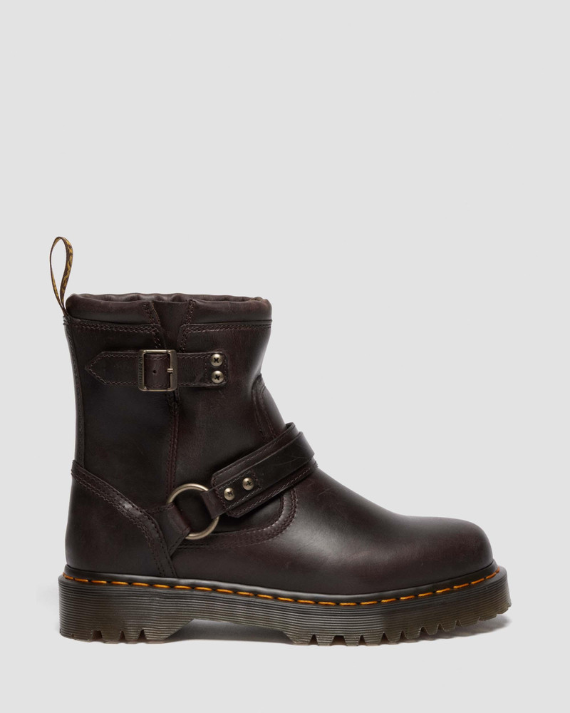 Anistone Harness Crazy Horse Biker Boots 1