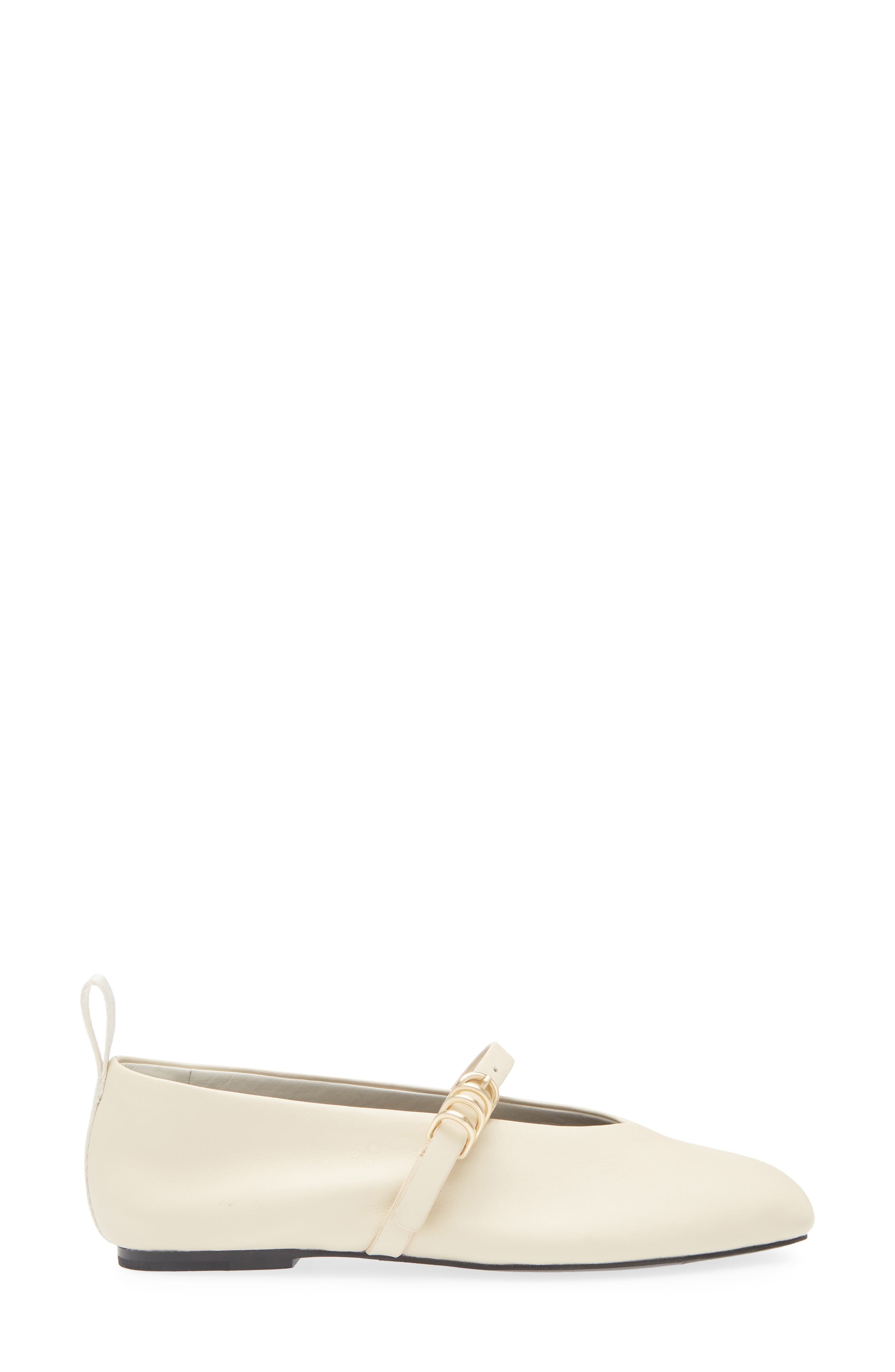 rag & bone Spire Mary Jane Flat in Greige Leather at Nordstrom - 3