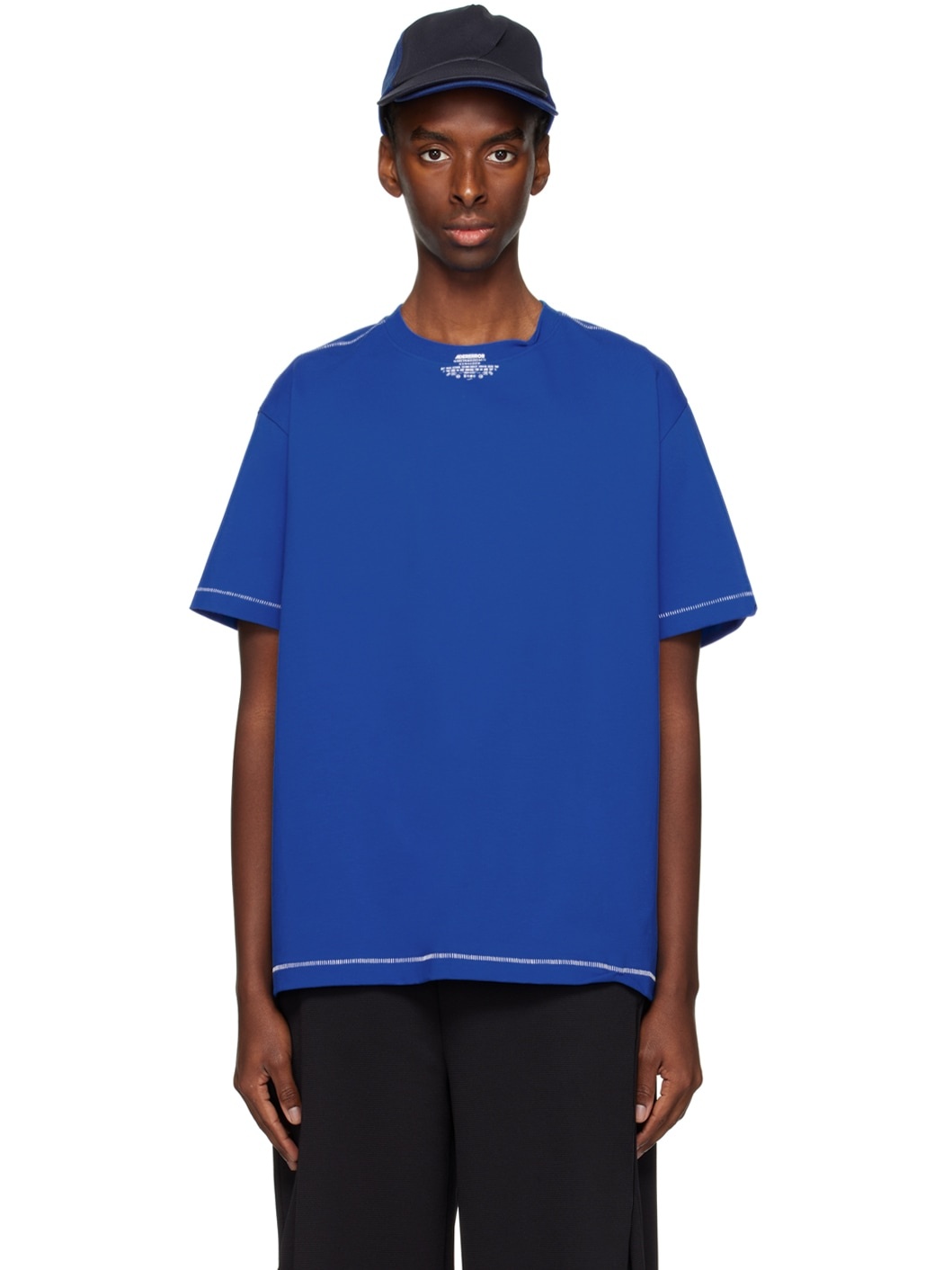 Blue Printed T-Shirt - 1