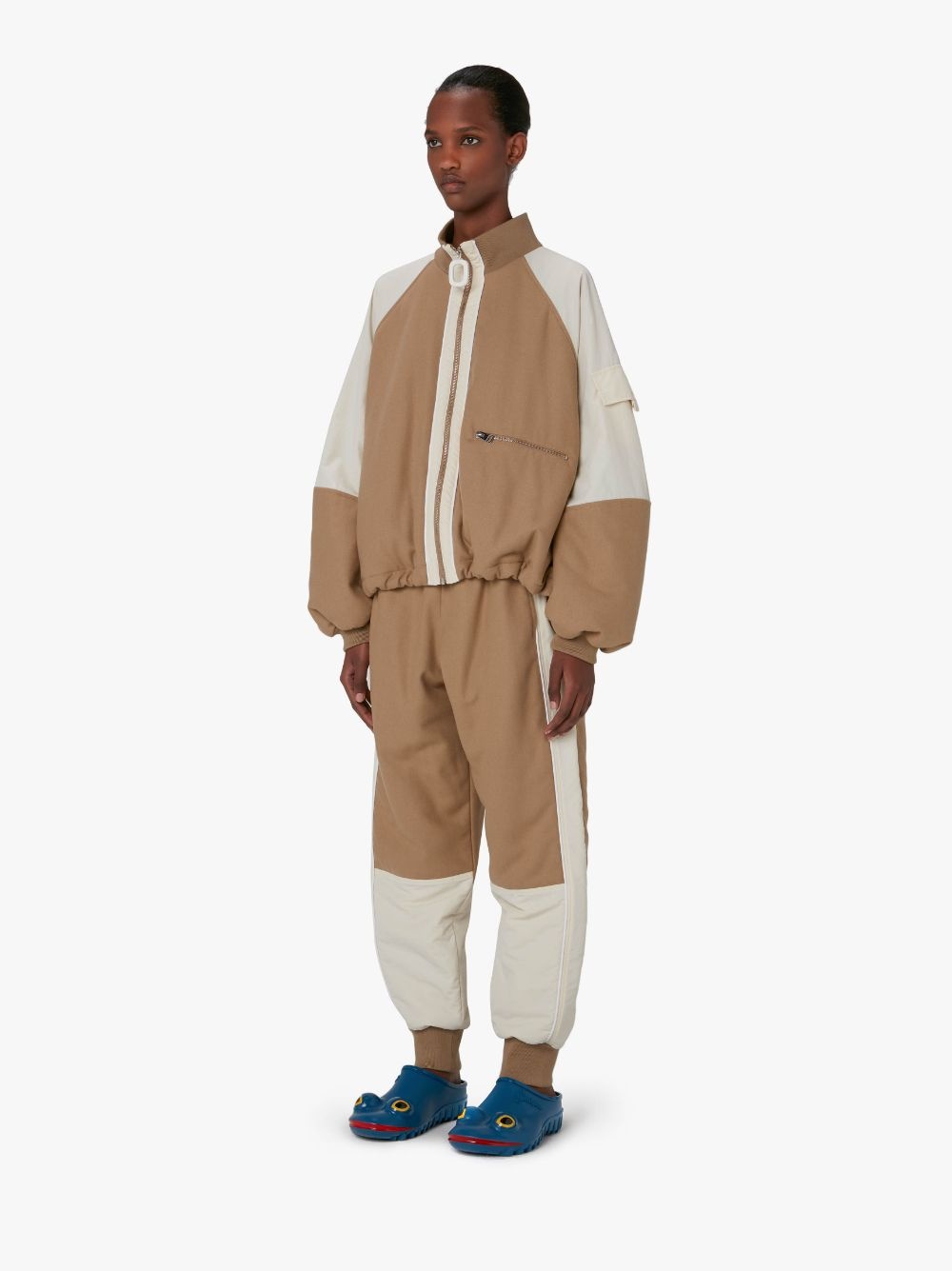 COLOUR BLOCK TRACK TOP - 4