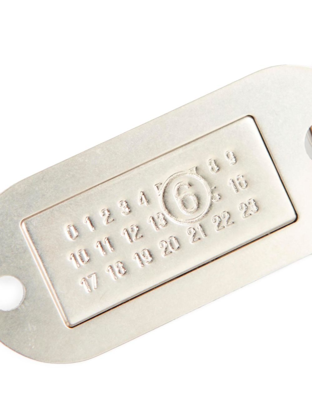 numbers-engraved keyring - 3