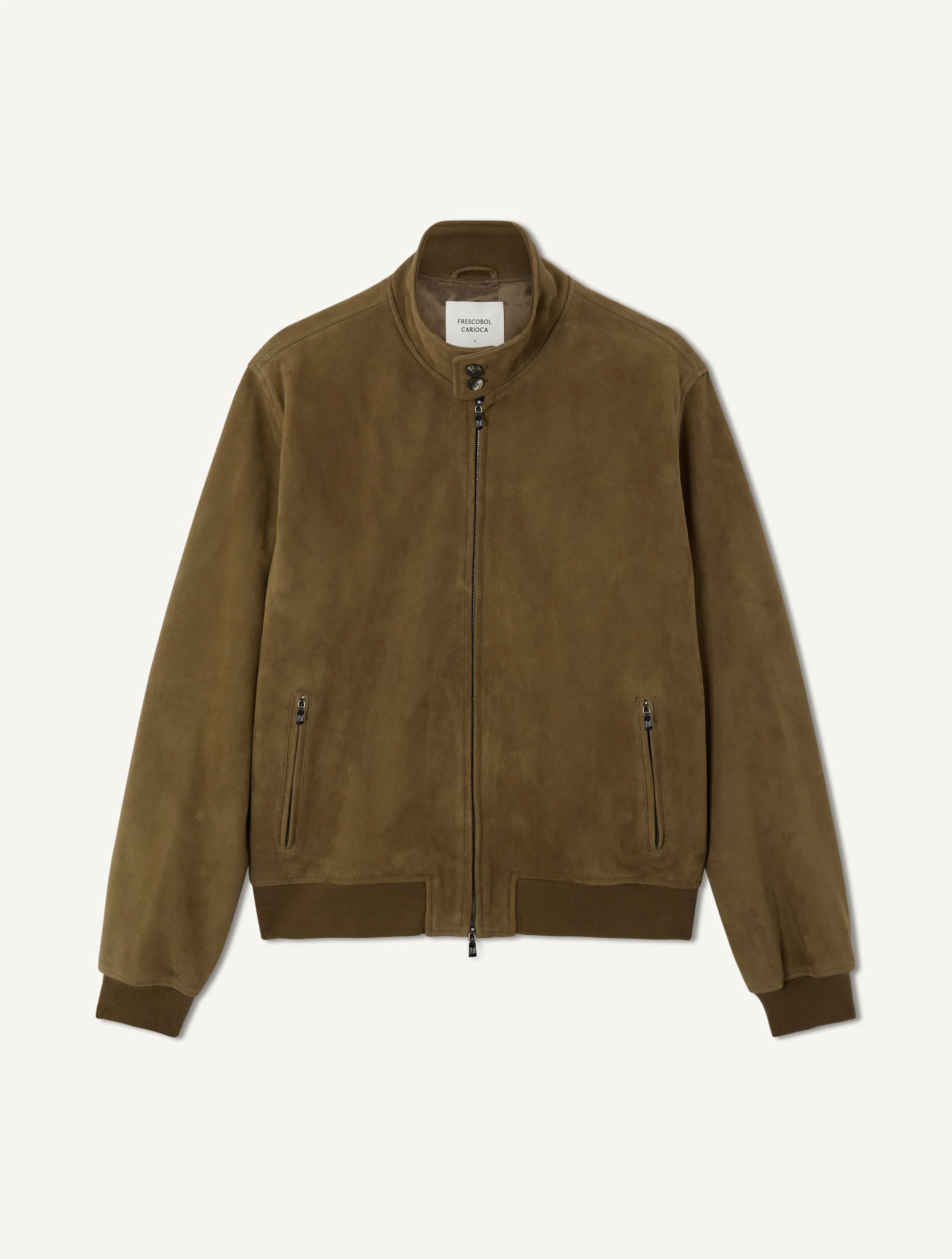 CANELA SUEDE BOMBER JACKET - 1