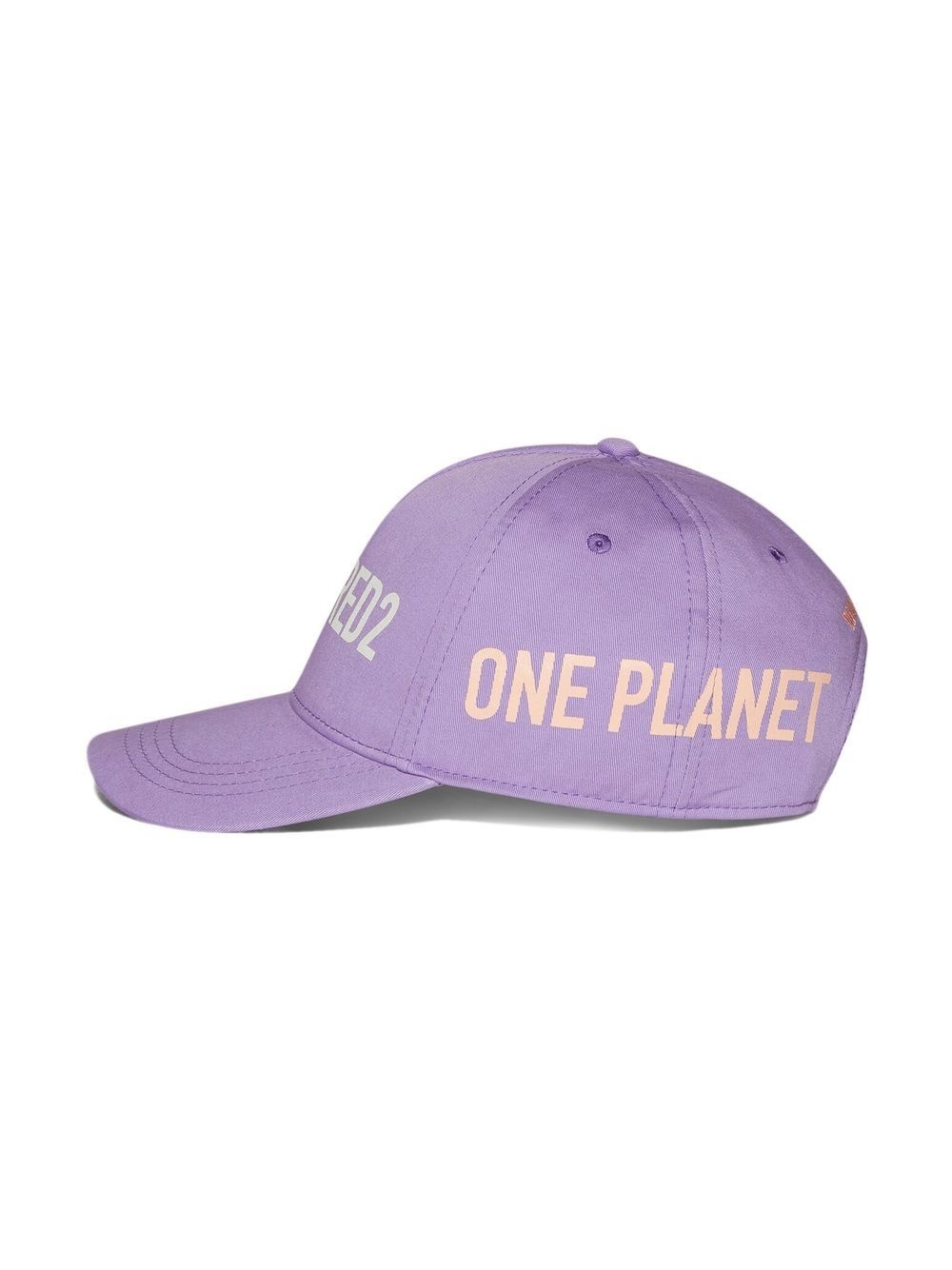 logo-print cap - 3