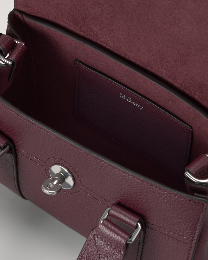 Mini Bayswater Black Cherry Small Classic Grain 5