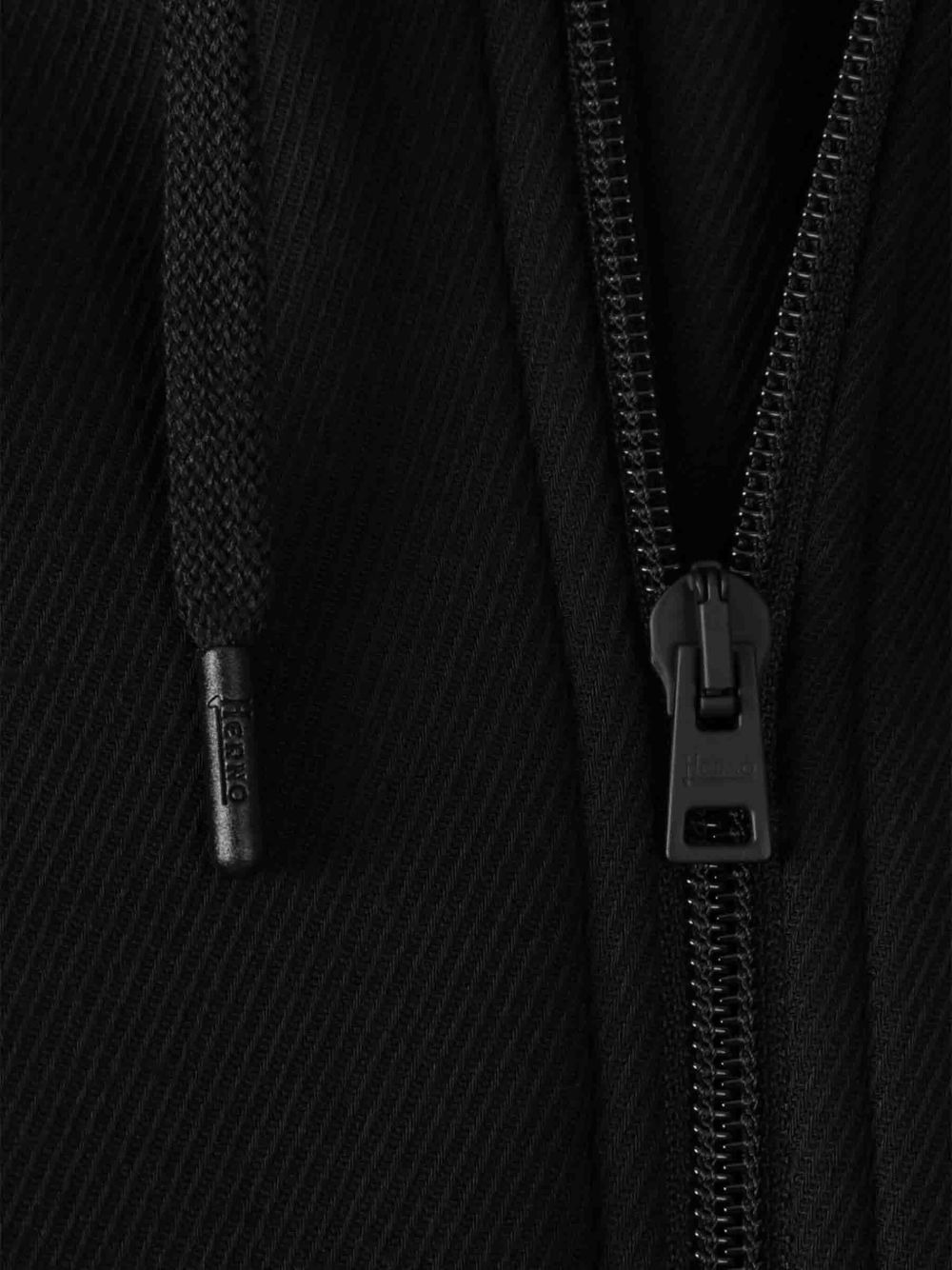 hooded zip-up jacket - 3