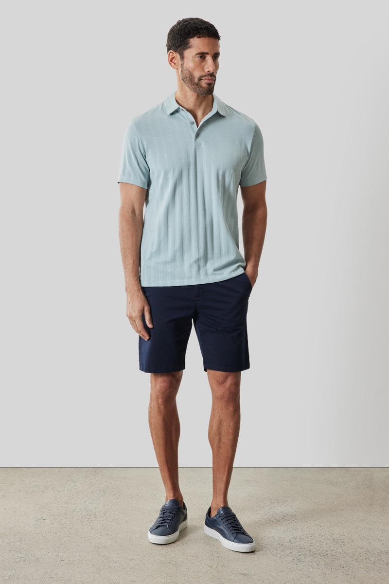 ROBERT BARAKETT Caspian Short Sleeve Polo outlook