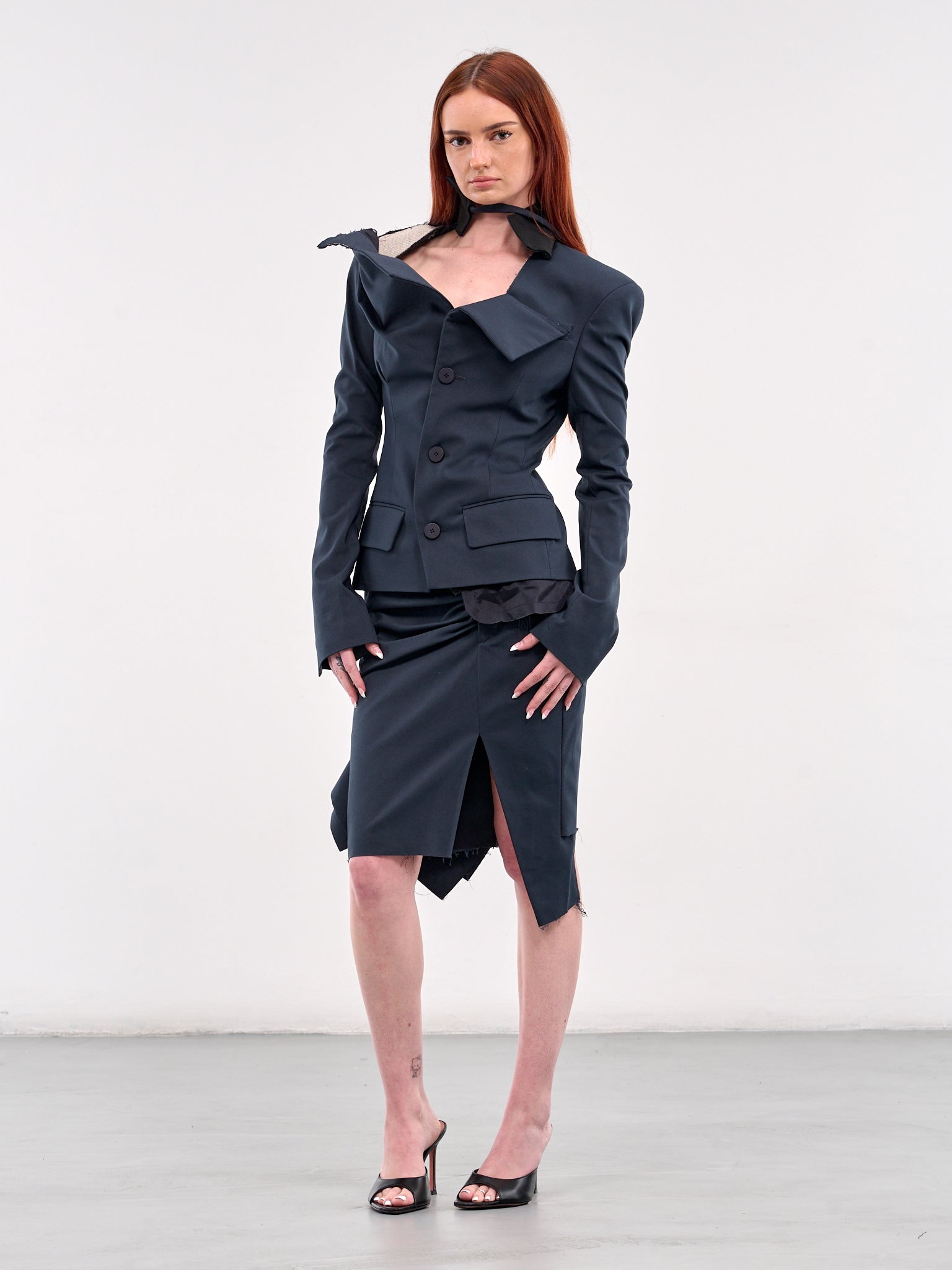 Deconstructed Mini Skirt - 6