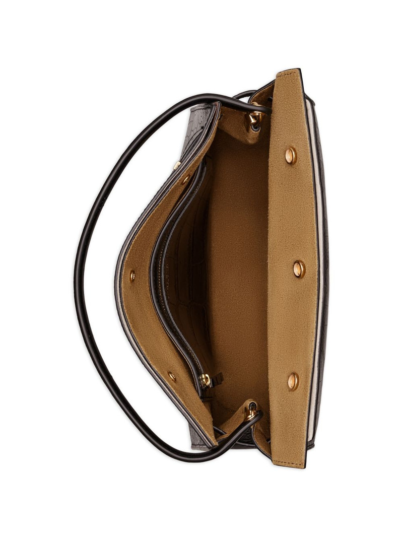 small Lee Radziwill embossed double bag 3