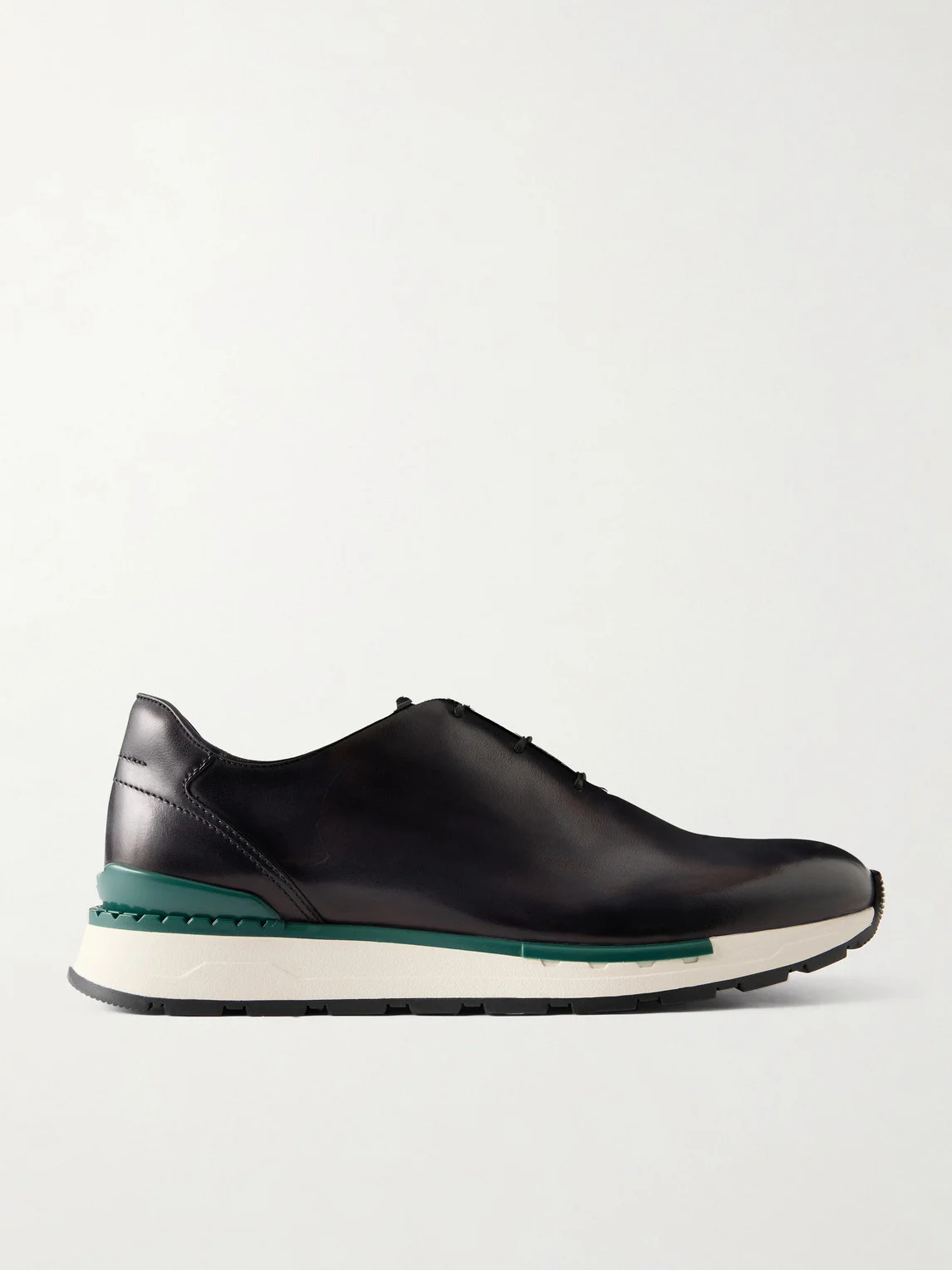 Fast Track Full-Grain Venezia Softy Leather Sneakers - 1
